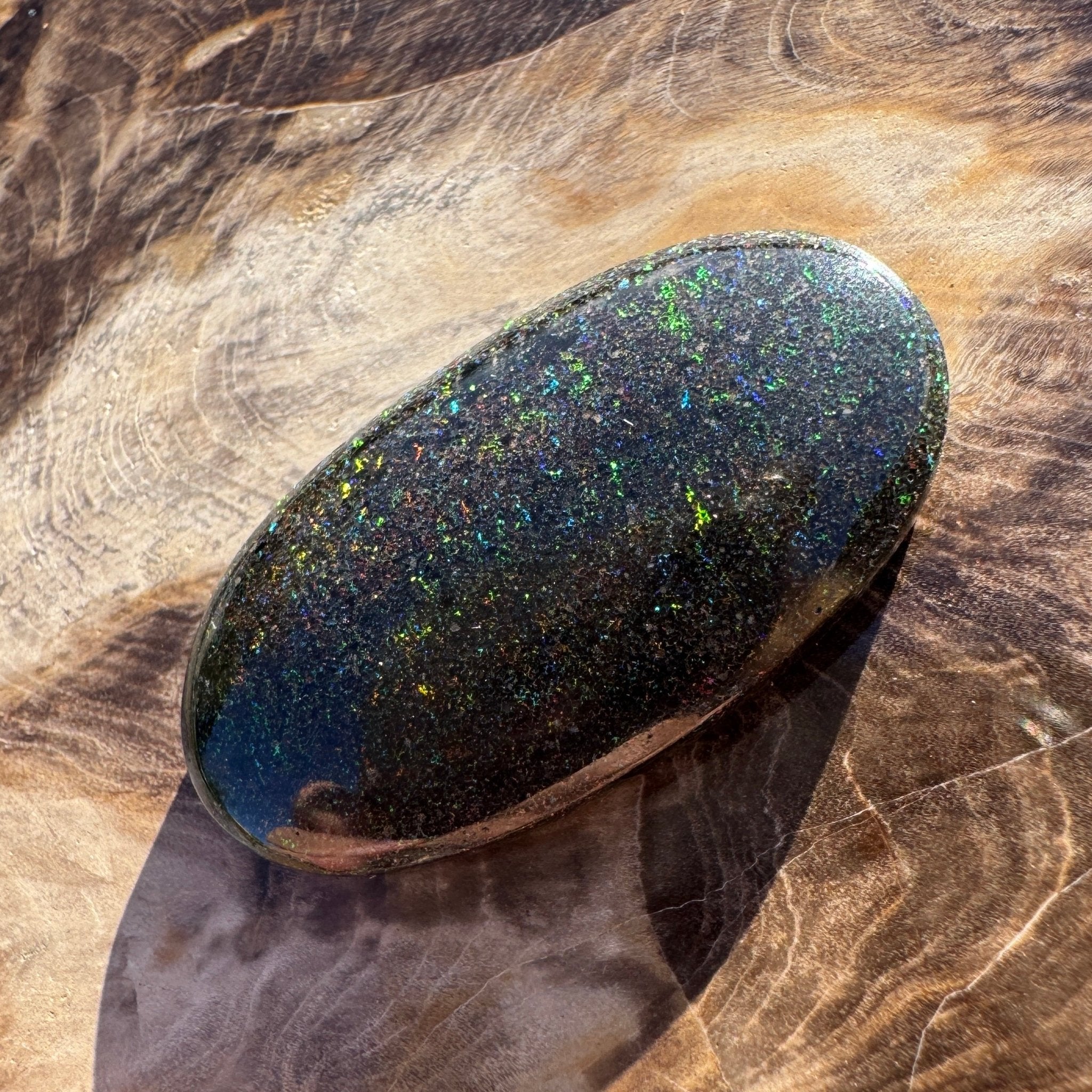 32.3ct Andamooka Matrix Opal | Solid Australian Opal | Hand-Cut