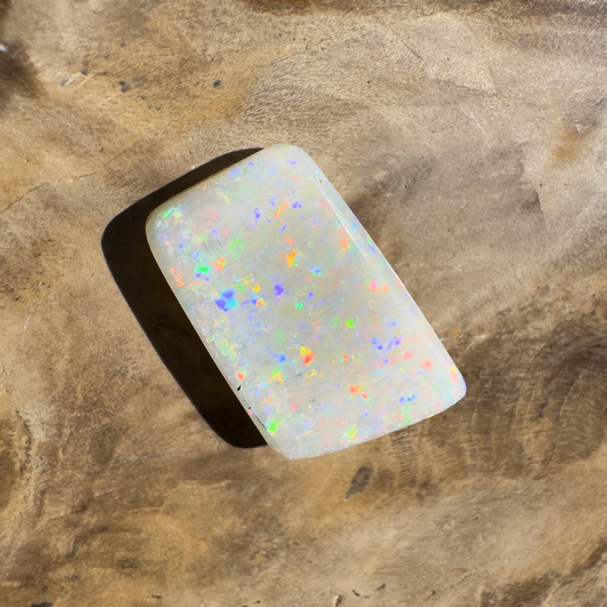 3.2ct Coober Pedy Opal | Solid Australian Opal | Hand-Cut
