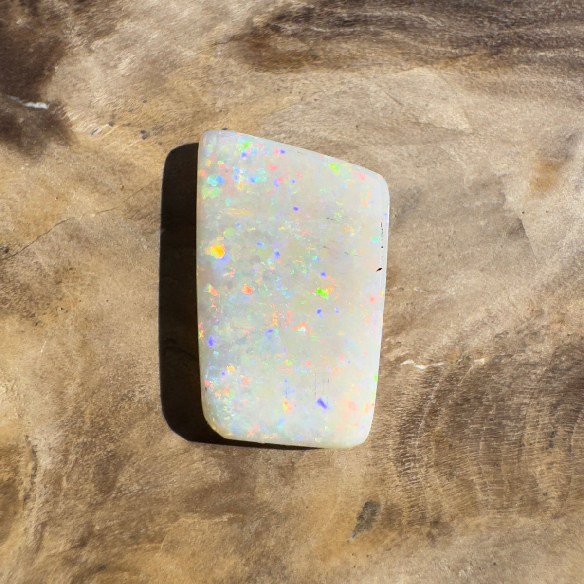 3.2ct Coober Pedy Opal | Solid Australian Opal | Hand-Cut