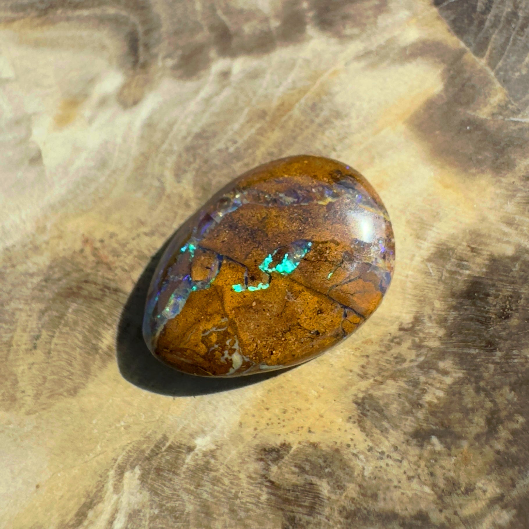 3.2ct Solid Queensland Boulder Opal