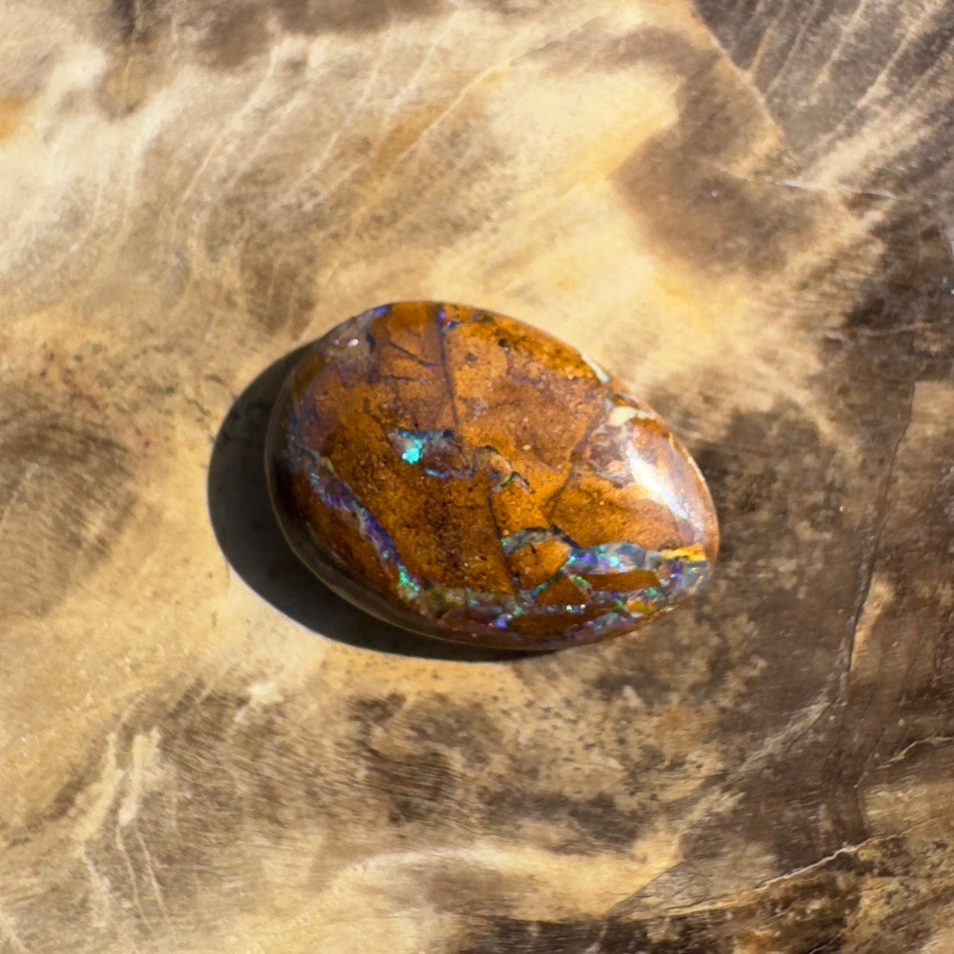 3.2ct Solid Queensland Boulder Opal