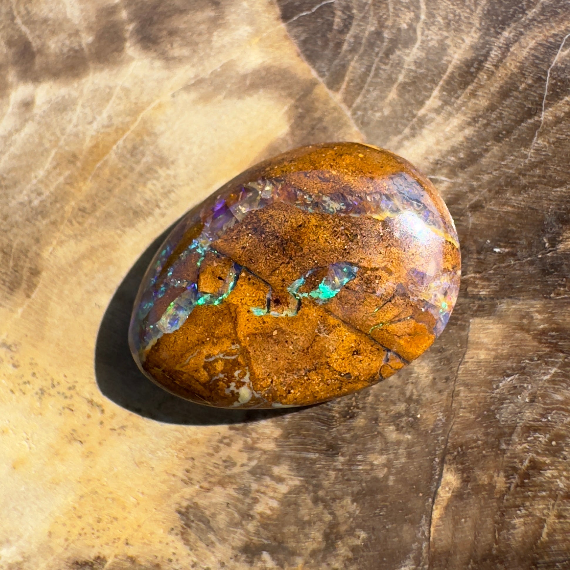 3.2ct Solid Queensland Boulder Opal