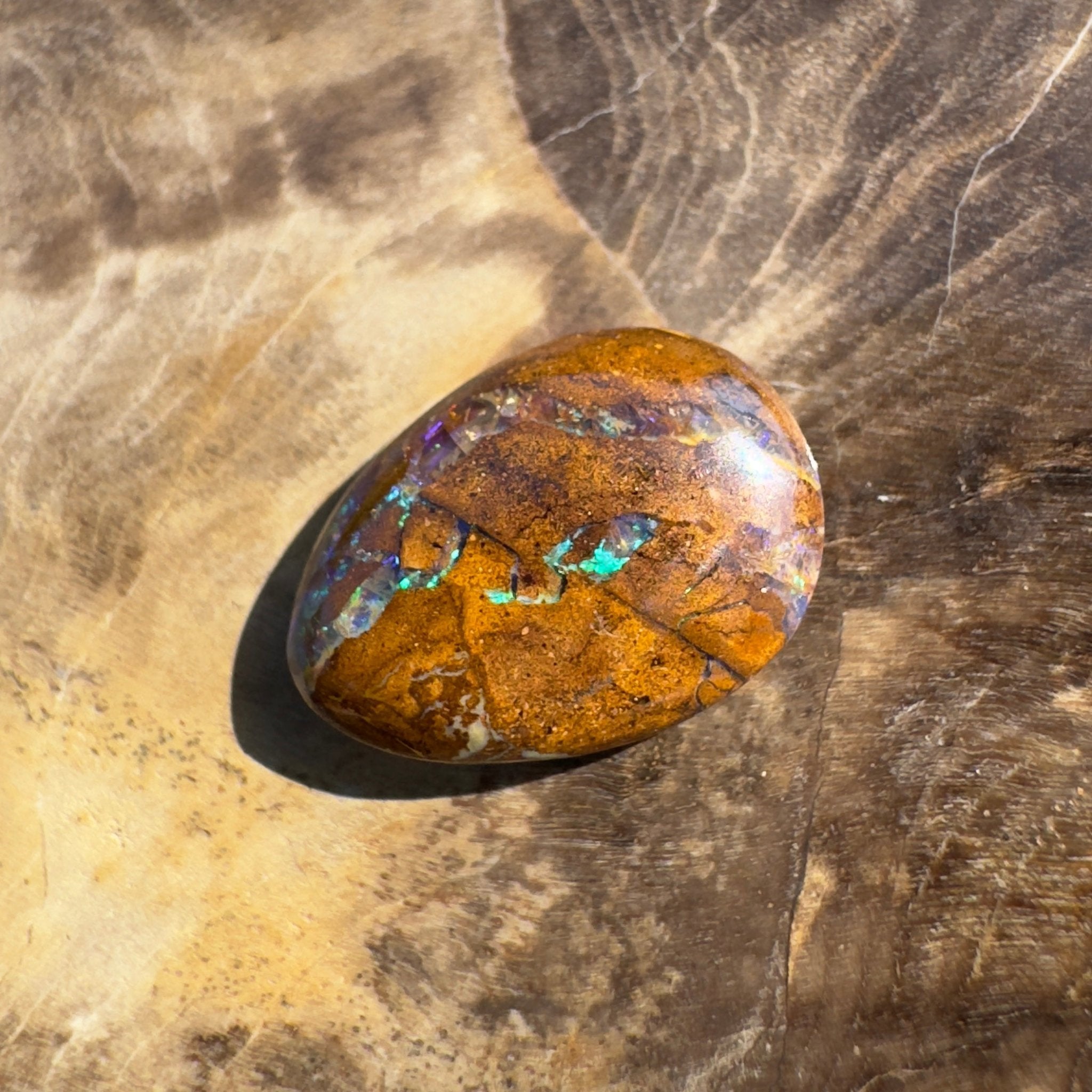 3.2ct Solid Queensland Boulder Opal