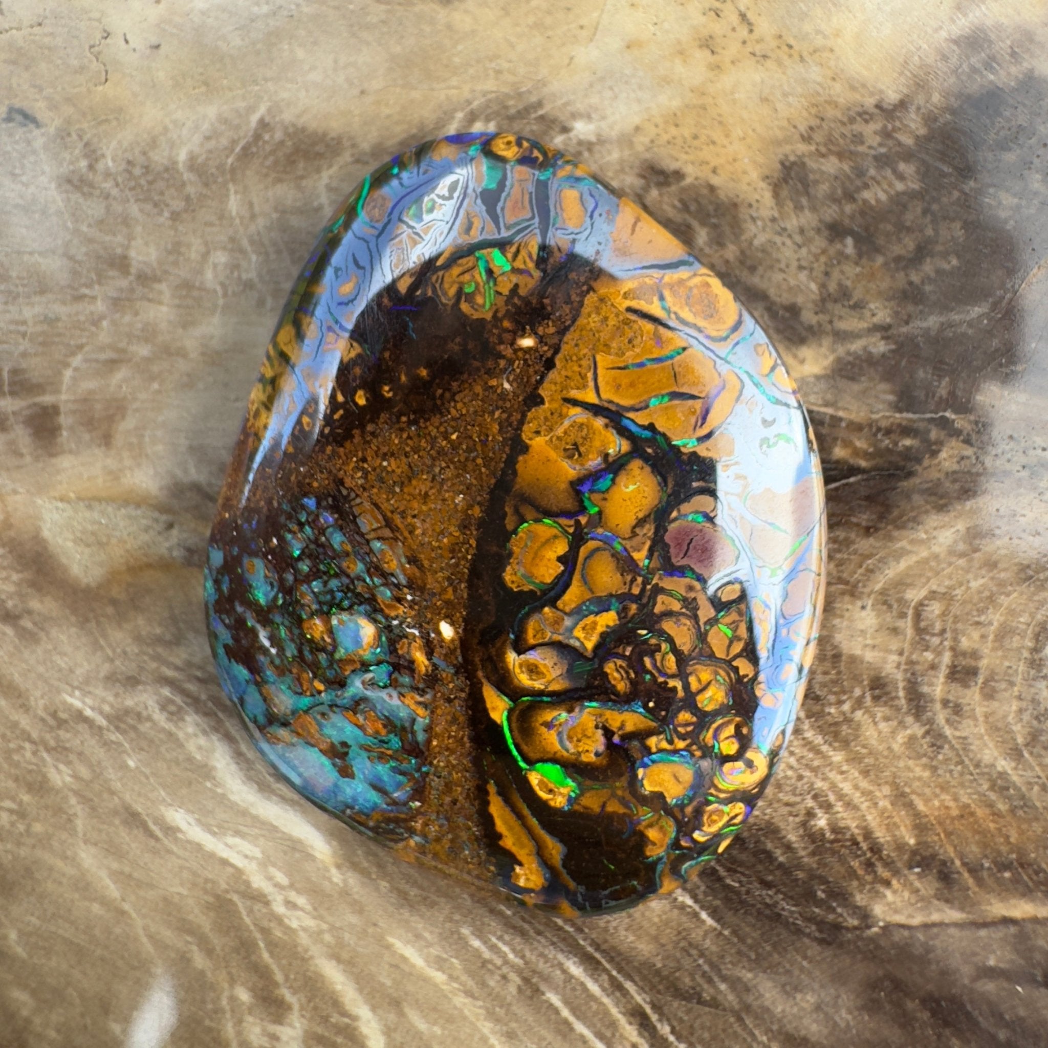 33ct Solid Queensland Boulder Opal