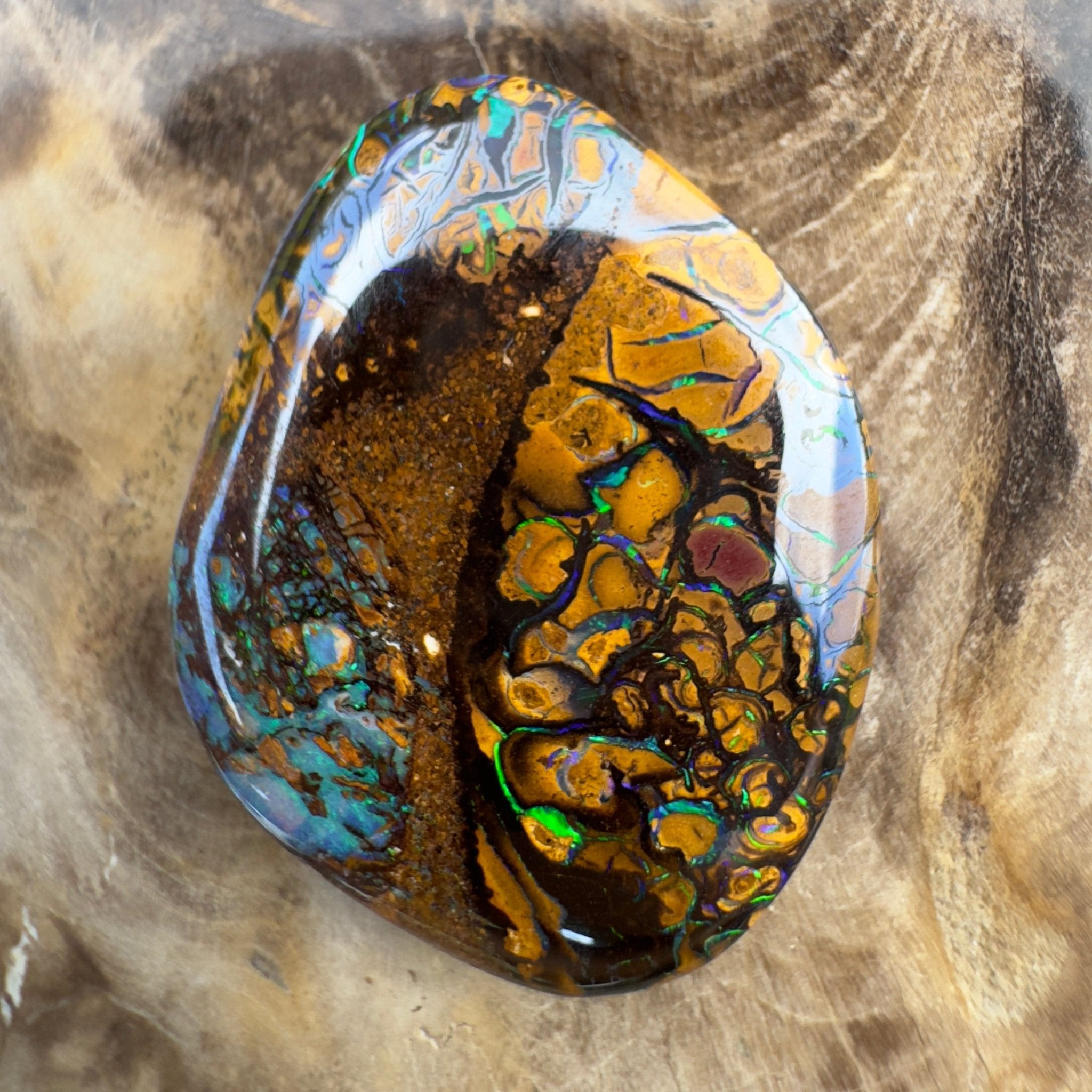 33ct Solid Queensland Boulder Opal