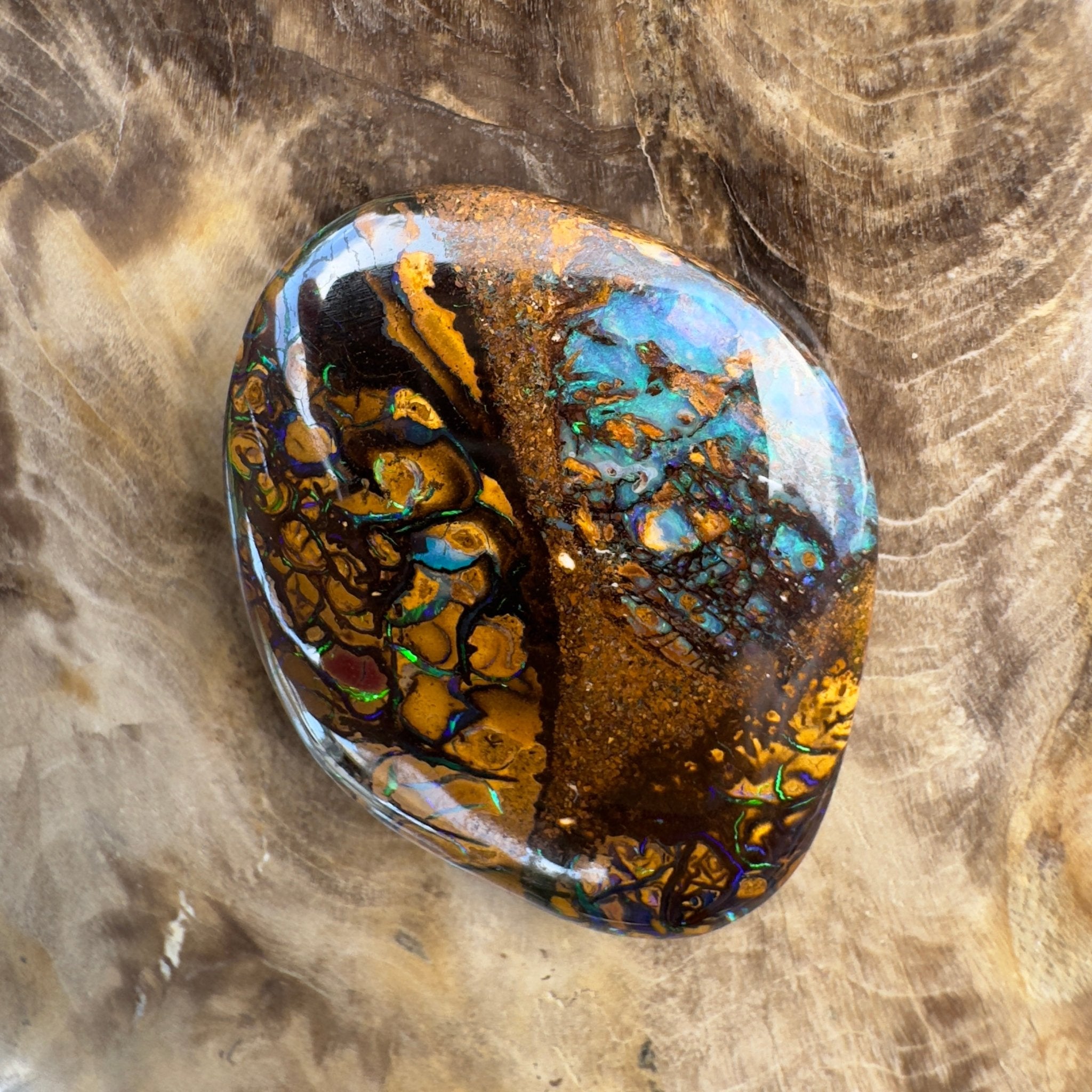 33ct Solid Queensland Boulder Opal
