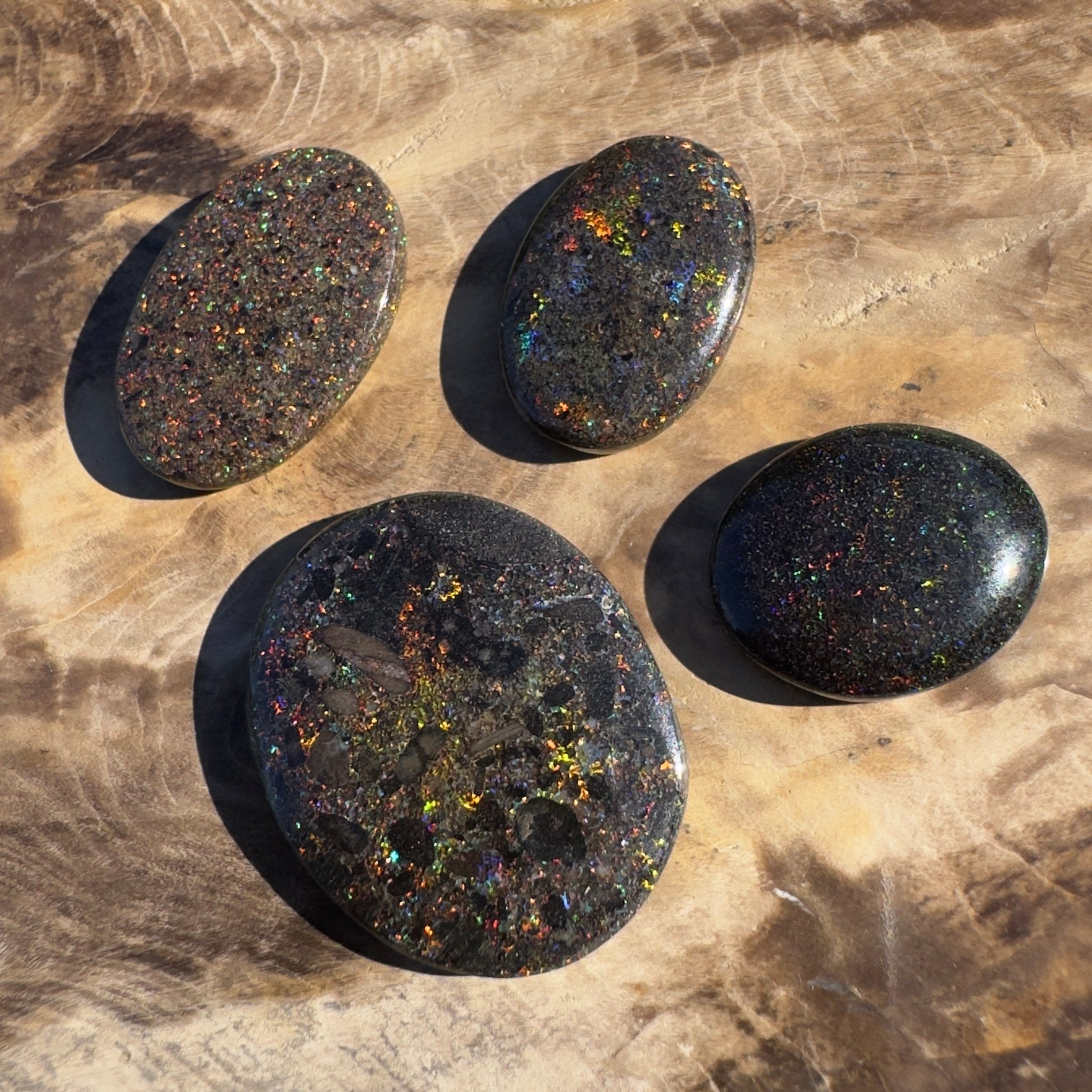 34ct Andamooka Treated Matrix Opal Parcel | Solid Australian Opal