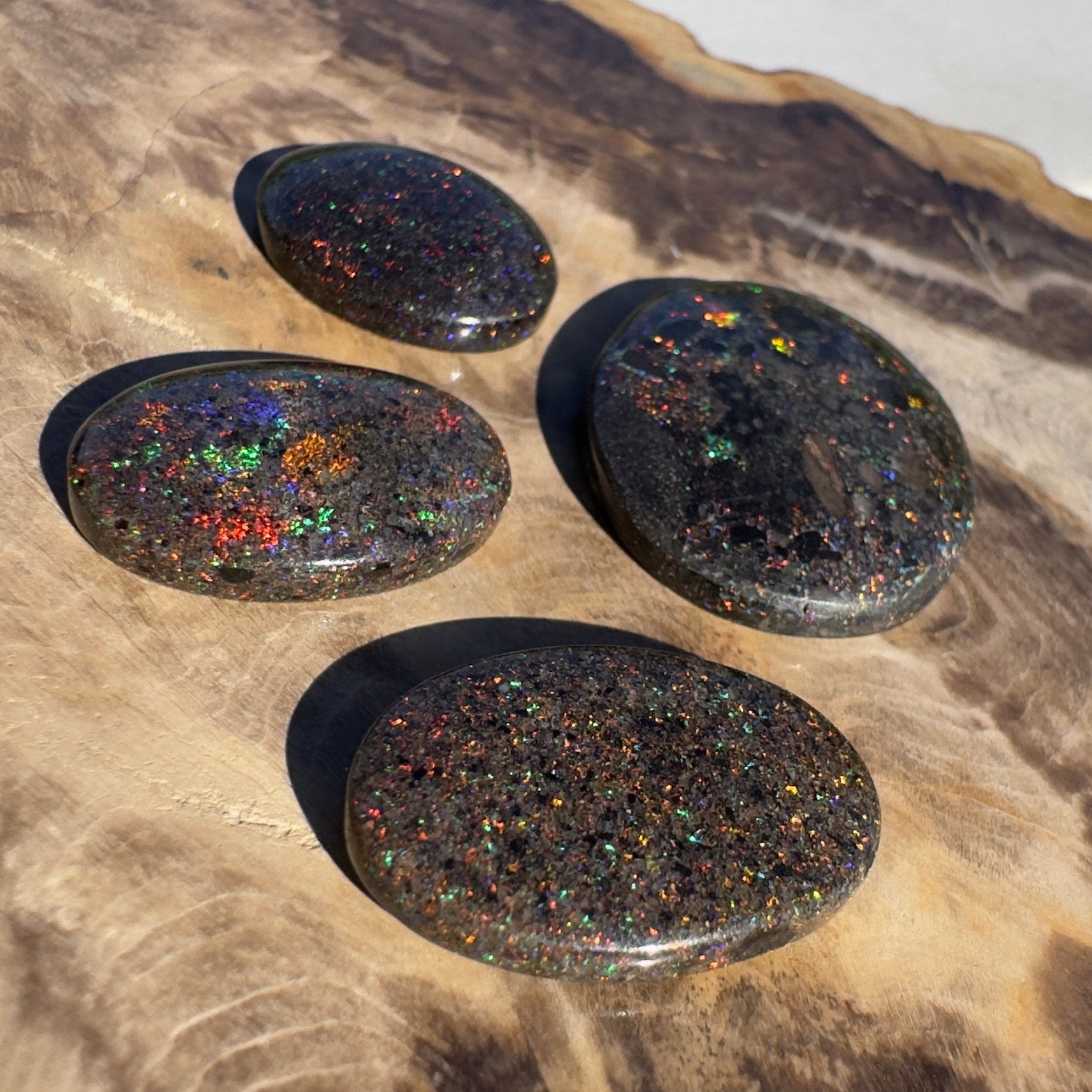 34ct Andamooka Treated Matrix Opal Parcel | Solid Australian Opal