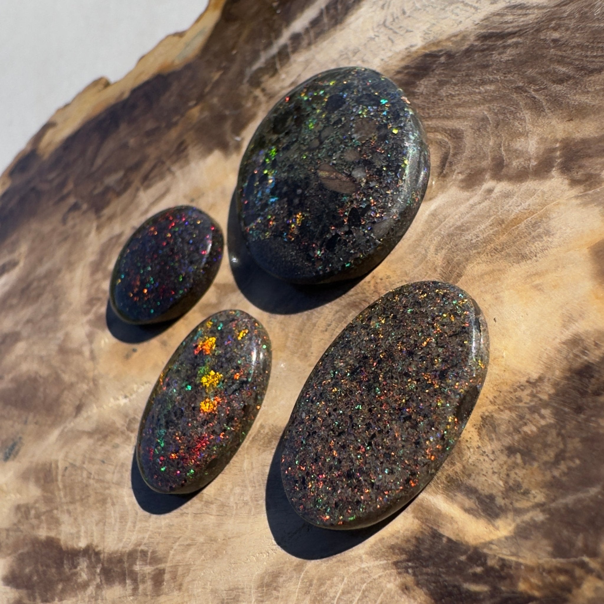 34ct Andamooka Treated Matrix Opal Parcel | Solid Australian Opal
