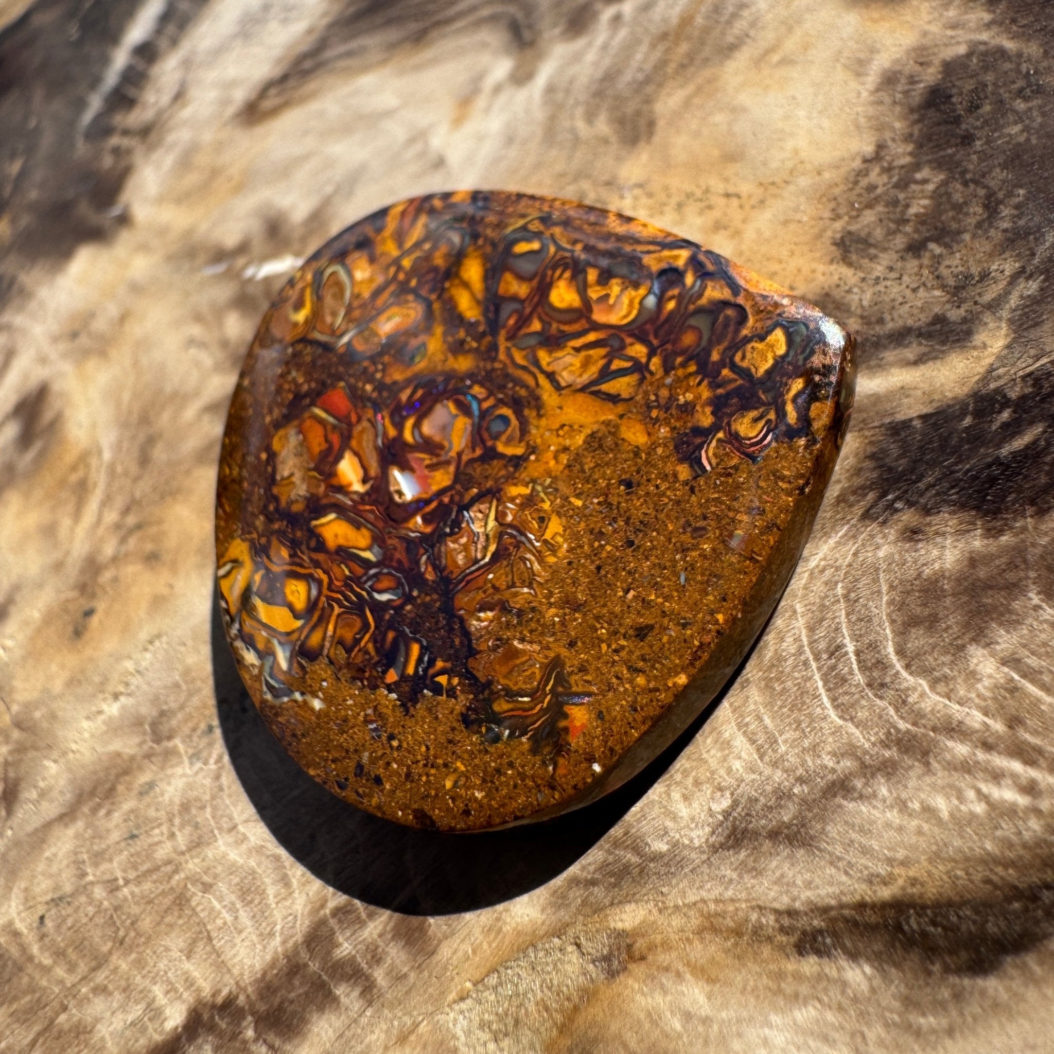 34ct Winton Queensland Boulder Opal | Solid Australian Opal | Hand-Cut