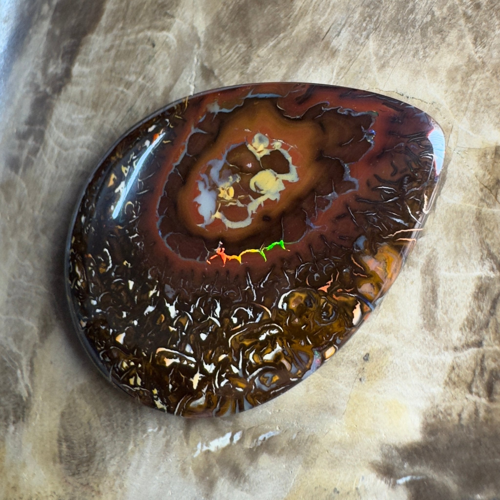 35.6ct Solid Queensland Boulder Opal