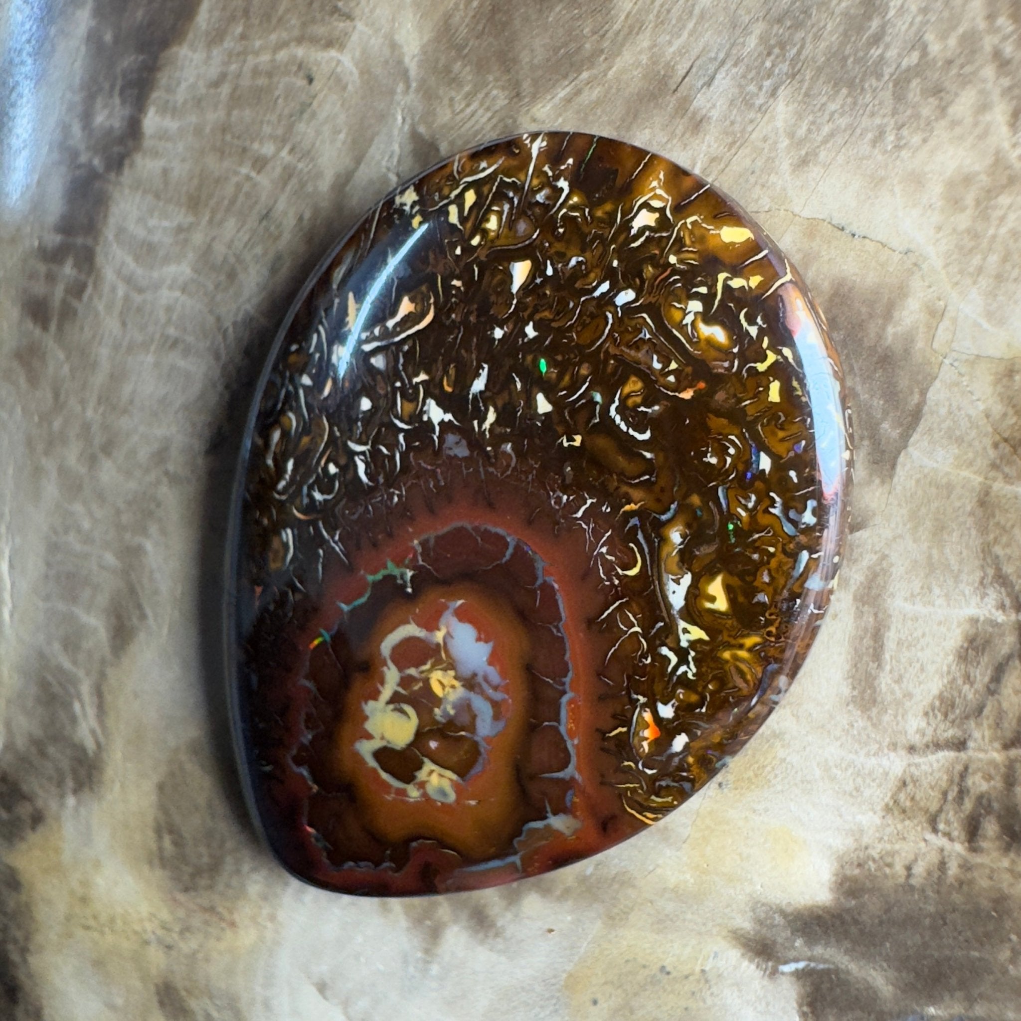 35.6ct Solid Queensland Boulder Opal