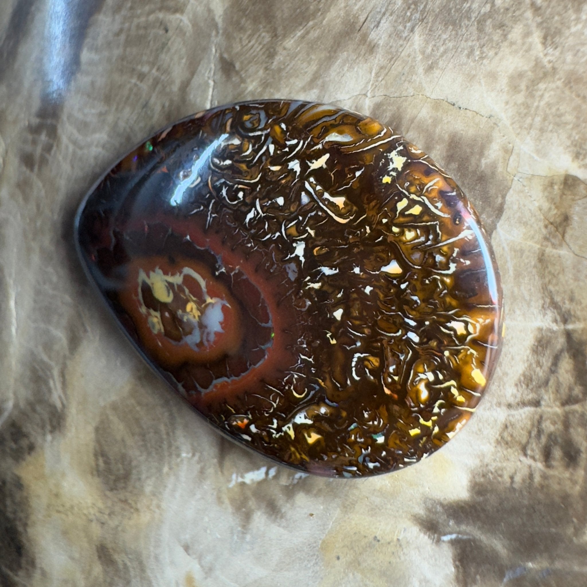 35.6ct Solid Queensland Boulder Opal