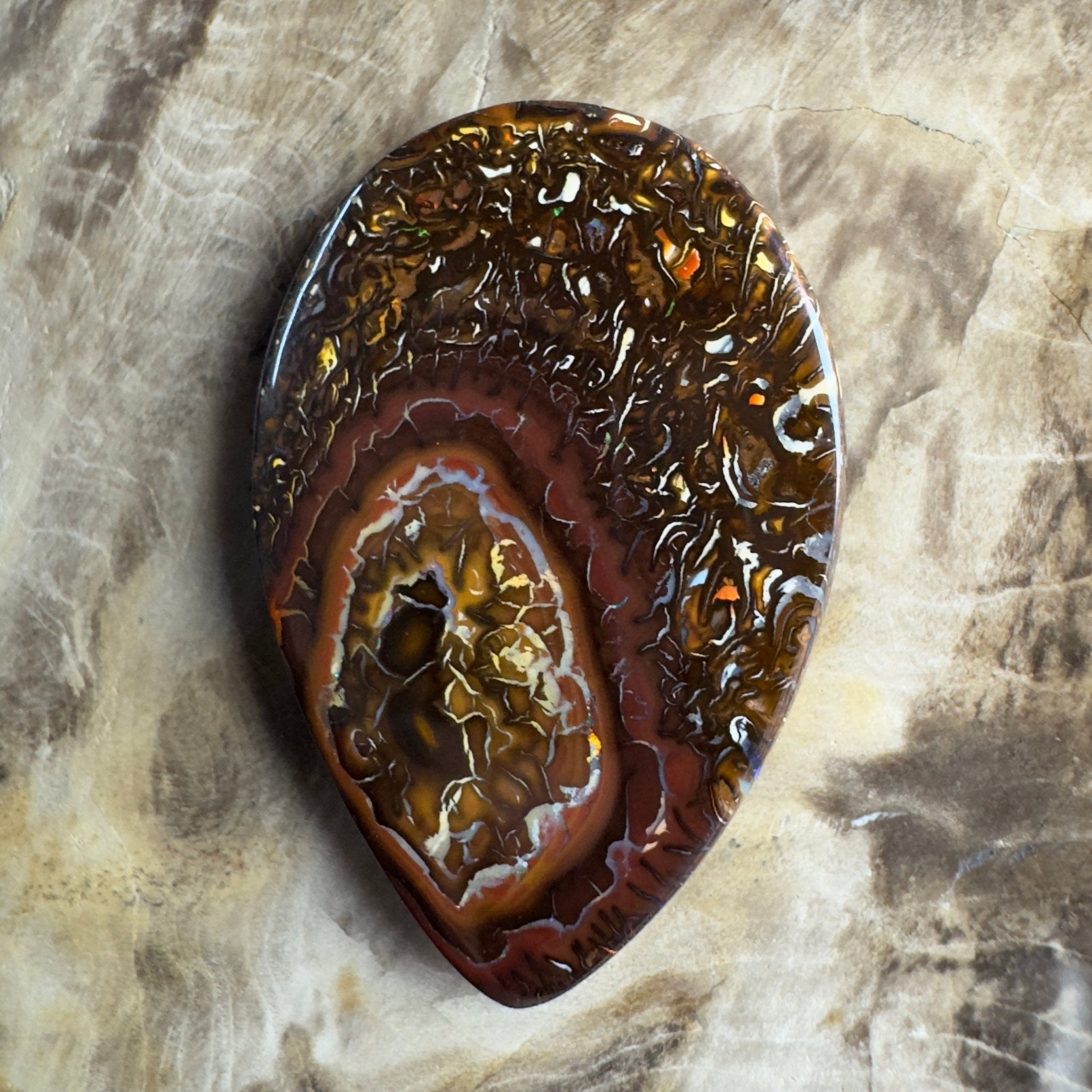 35.6ct Solid Queensland Boulder Opal