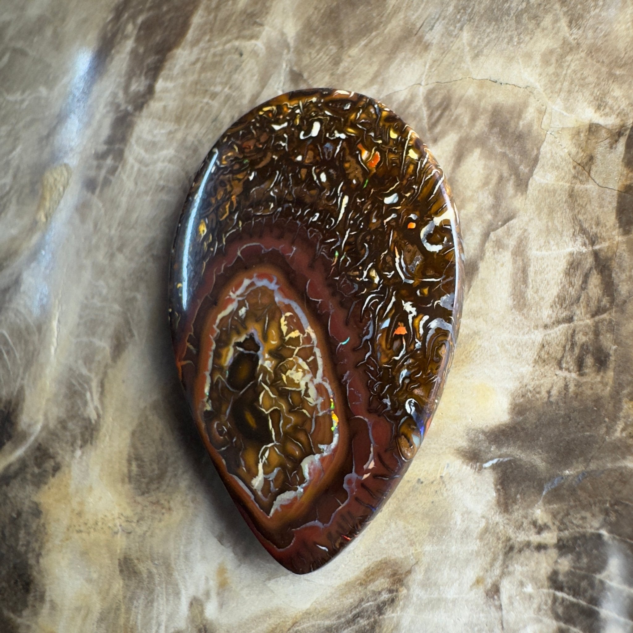 35.6ct Solid Queensland Boulder Opal