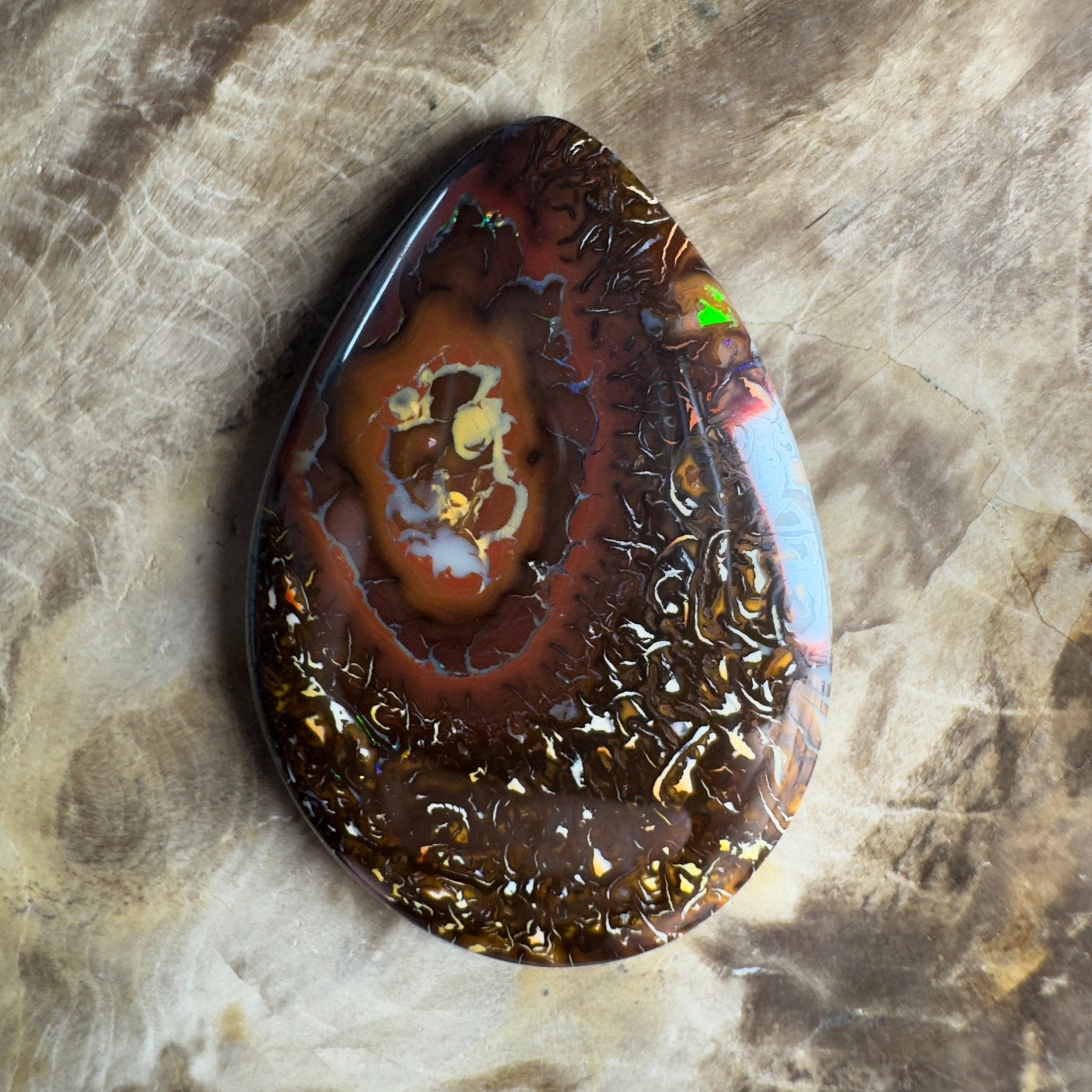 35.6ct Solid Queensland Boulder Opal