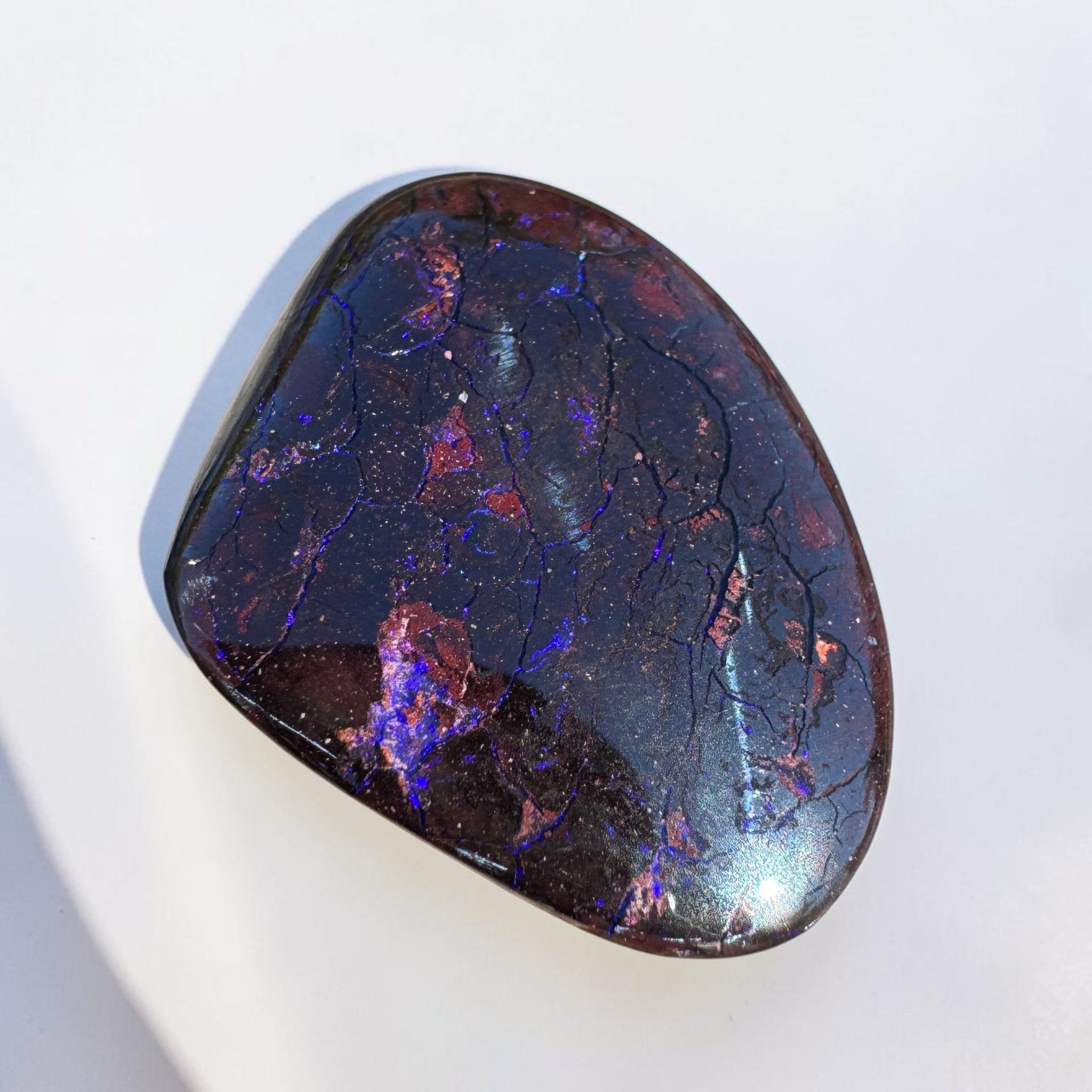 36ct Queensland Boulder Opal | Solid Australian Opal | Hand-Cut