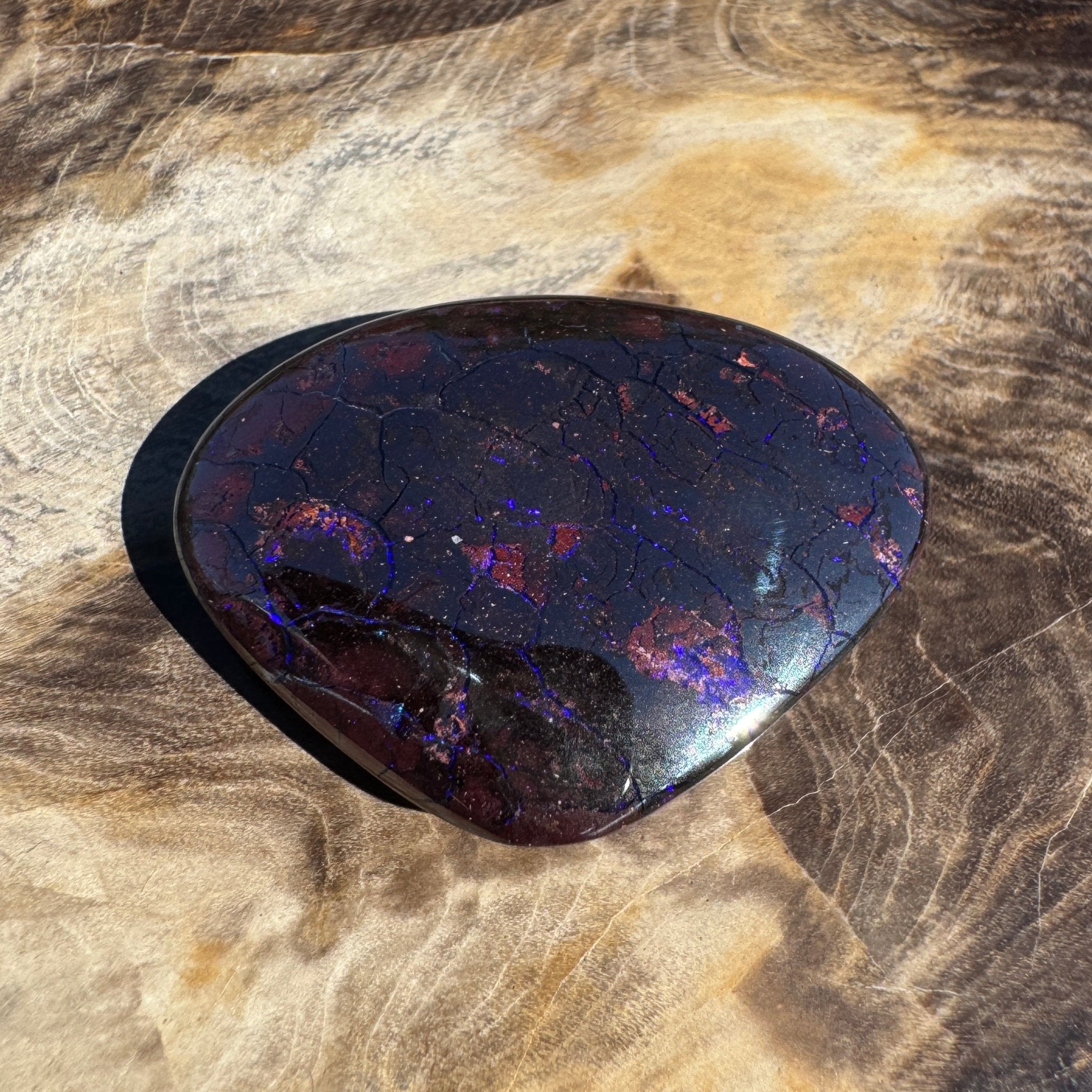 36ct Queensland Boulder Opal | Solid Australian Opal | Hand-Cut
