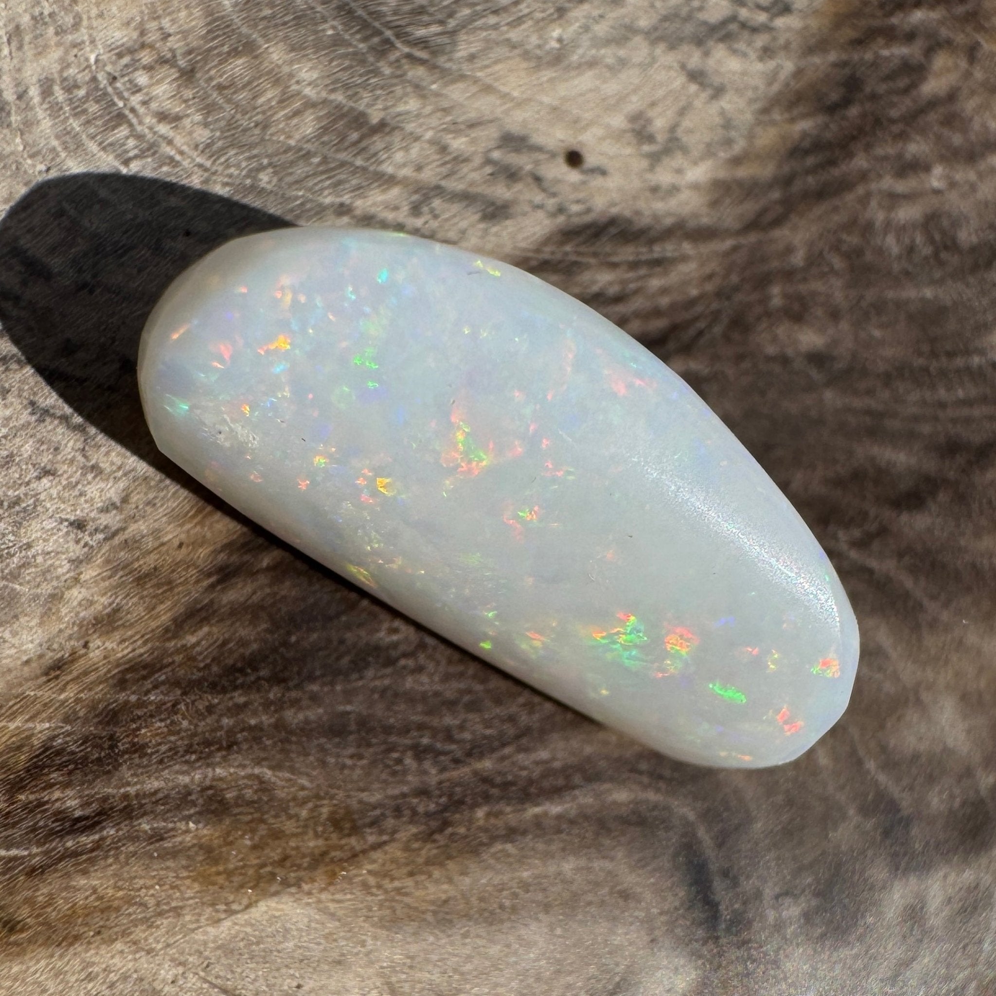 3.7ct Coober Pedy Freeform Opal | Solid Australian Opal | Hand-Cut