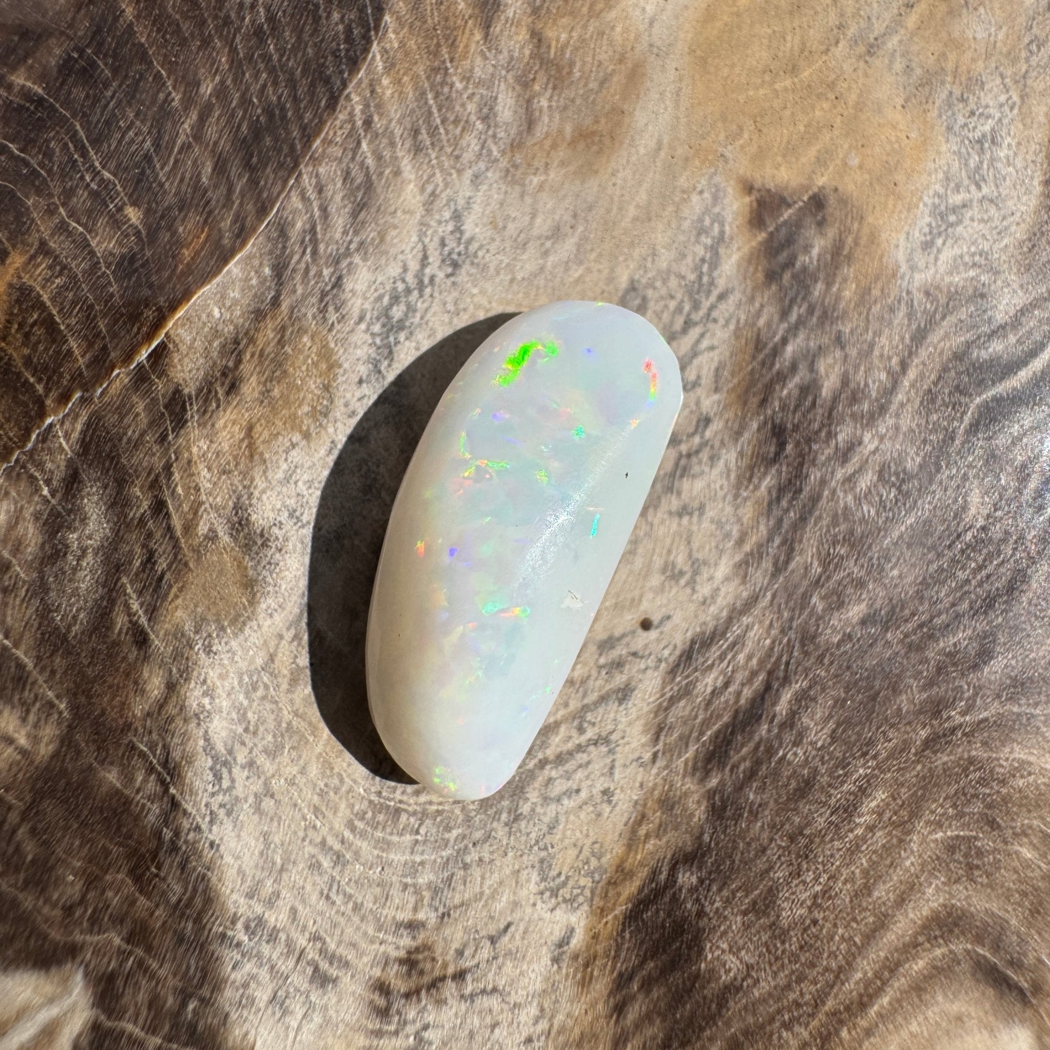 3.7ct Coober Pedy Freeform Opal | Solid Australian Opal | Hand-Cut