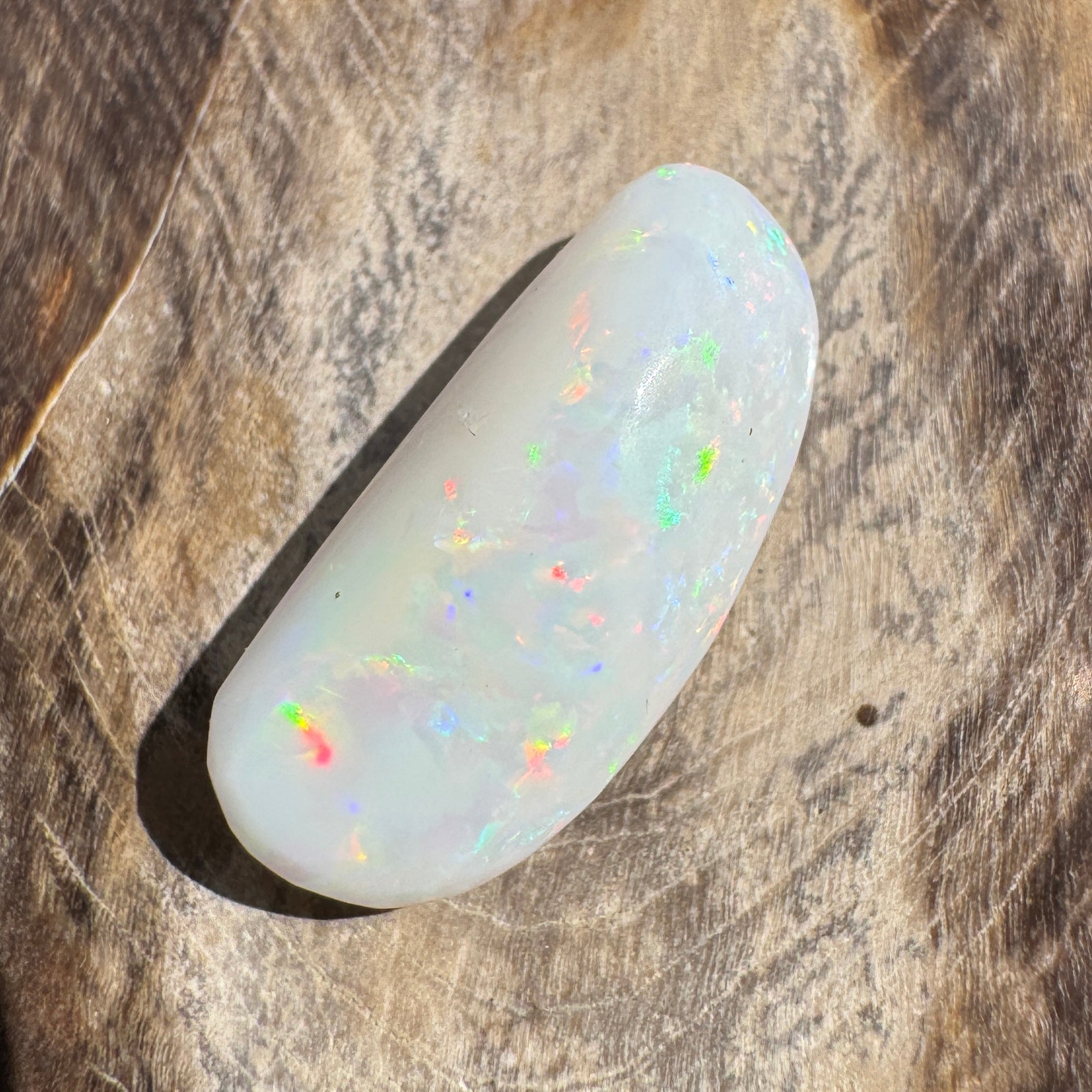 3.7ct Coober Pedy Freeform Opal | Solid Australian Opal | Hand-Cut