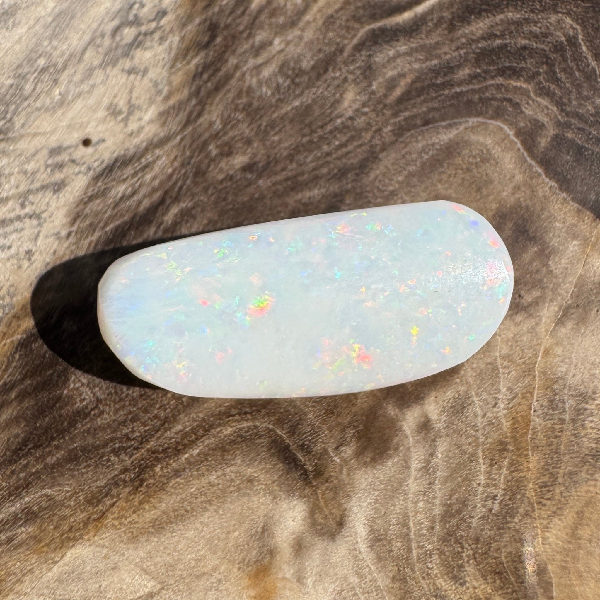 3.7ct Coober Pedy Freeform Opal | Solid Australian Opal | Hand-Cut