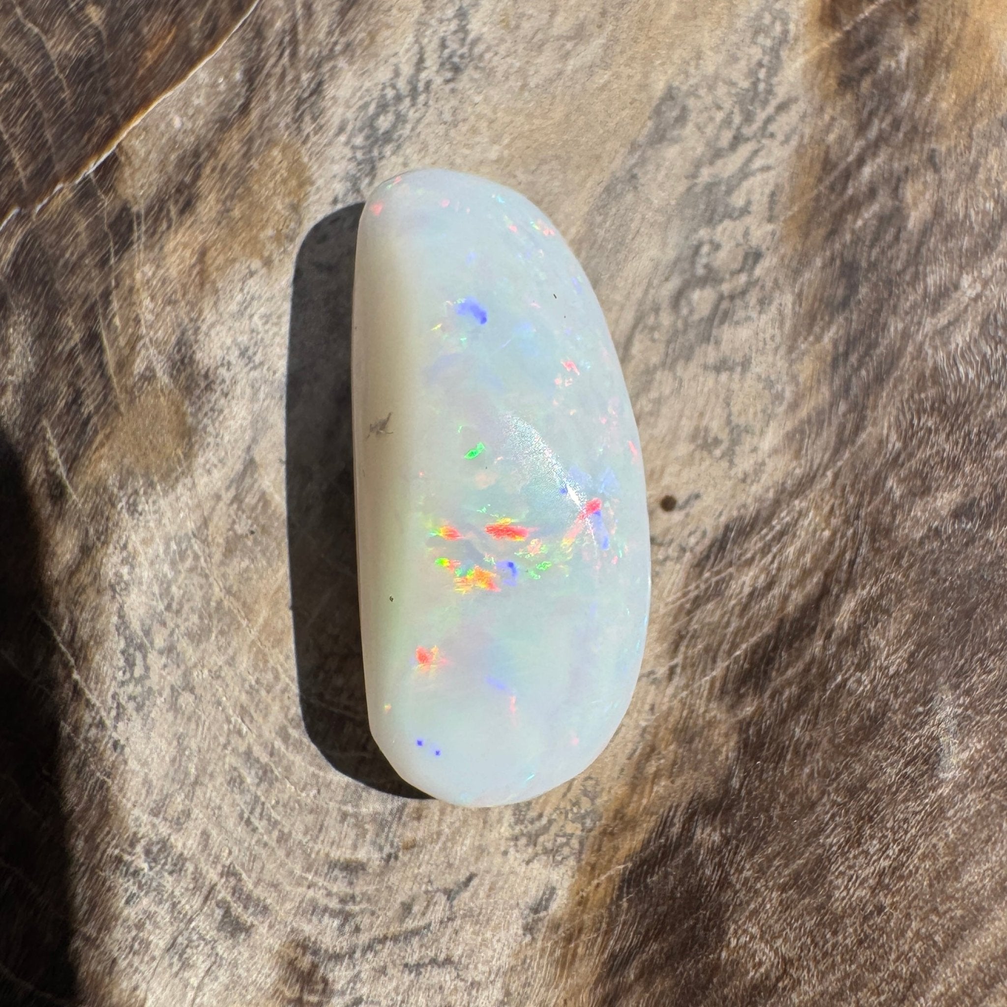 3.7ct Coober Pedy Freeform Opal | Solid Australian Opal | Hand-Cut