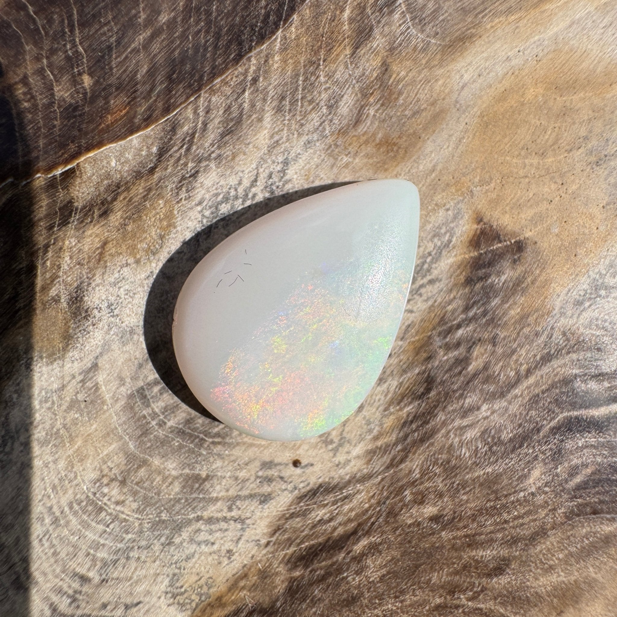 3.8ct Coober Pedy Freeform Opal | Solid Australian Opal | Hand-Cut
