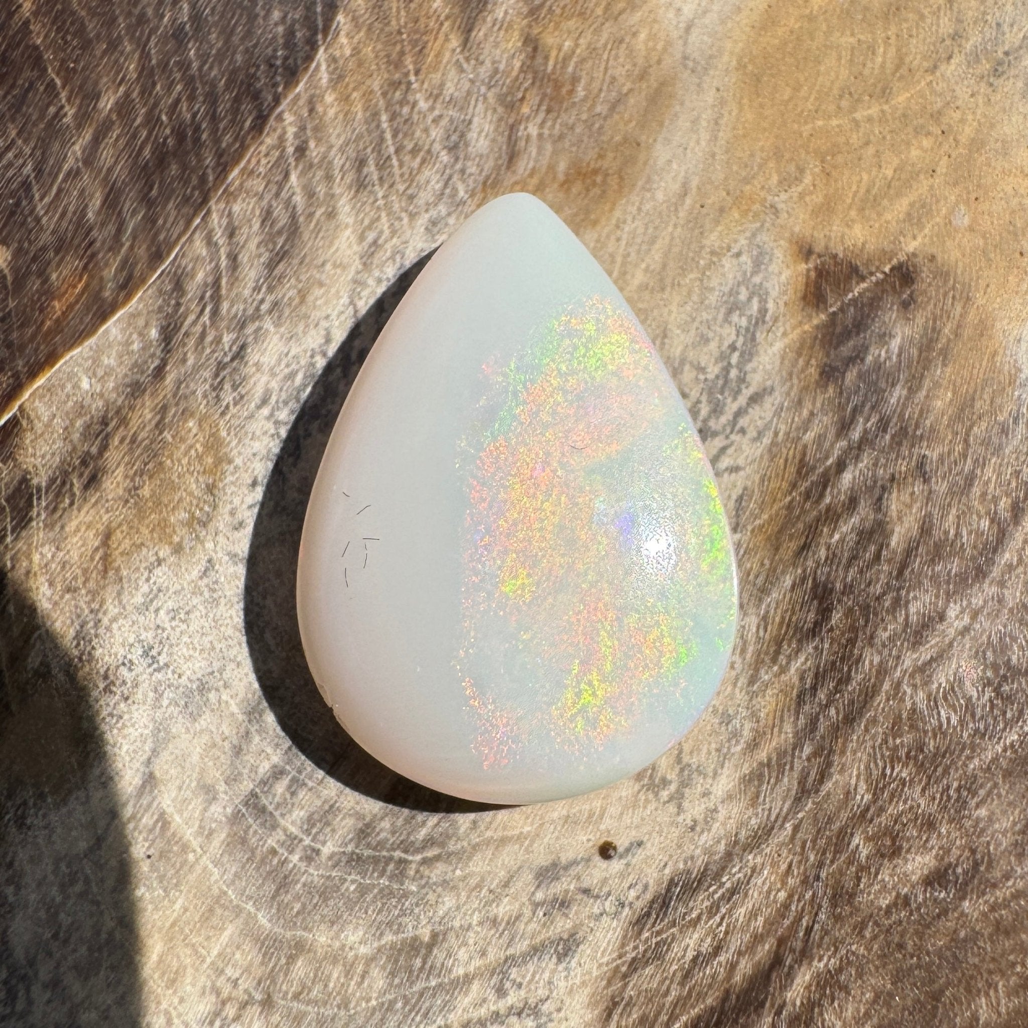 3.8ct Coober Pedy Freeform Opal | Solid Australian Opal | Hand-Cut