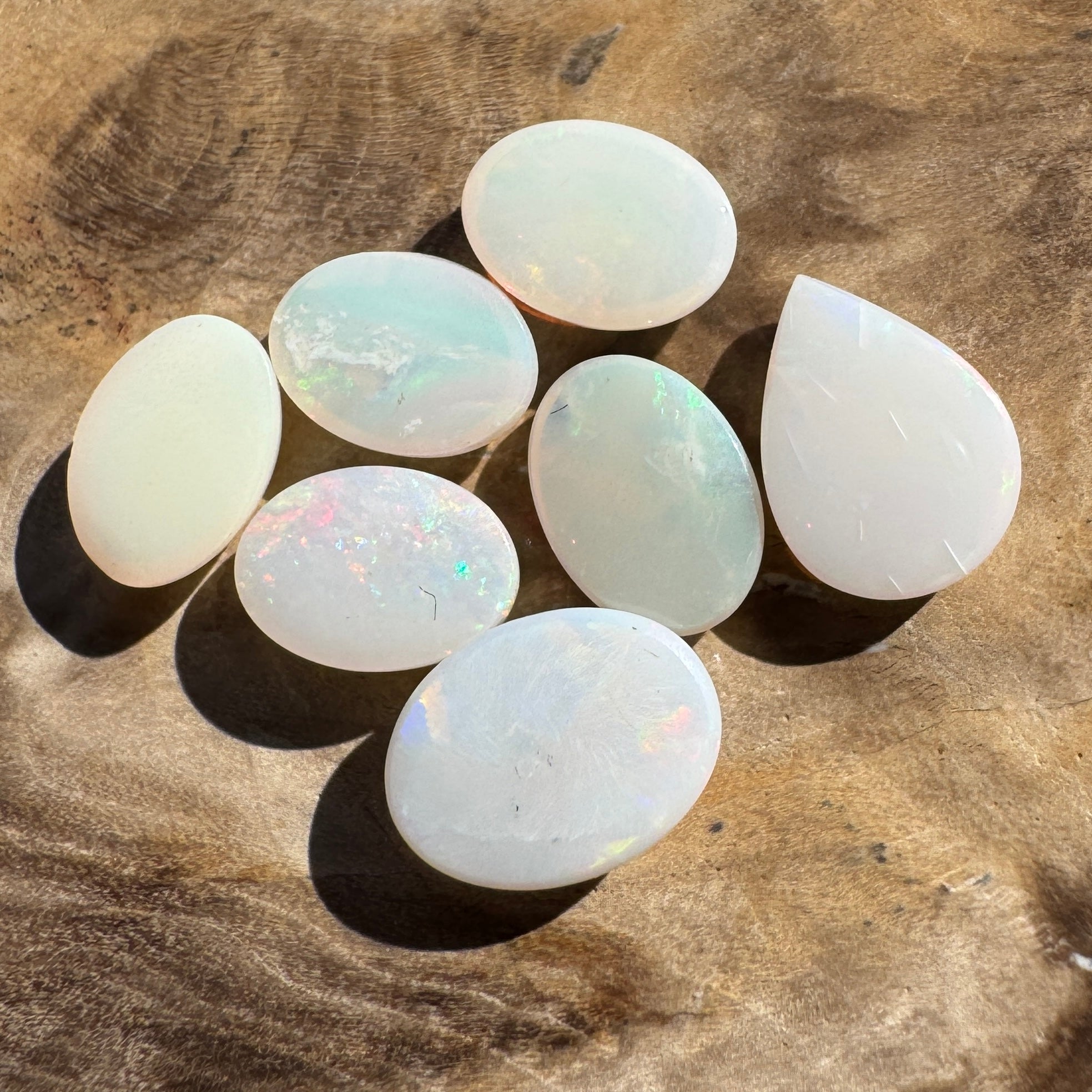 3.8ct Coober Pedy Opal Parcel | Solid Australian Opal | Hand-Cut