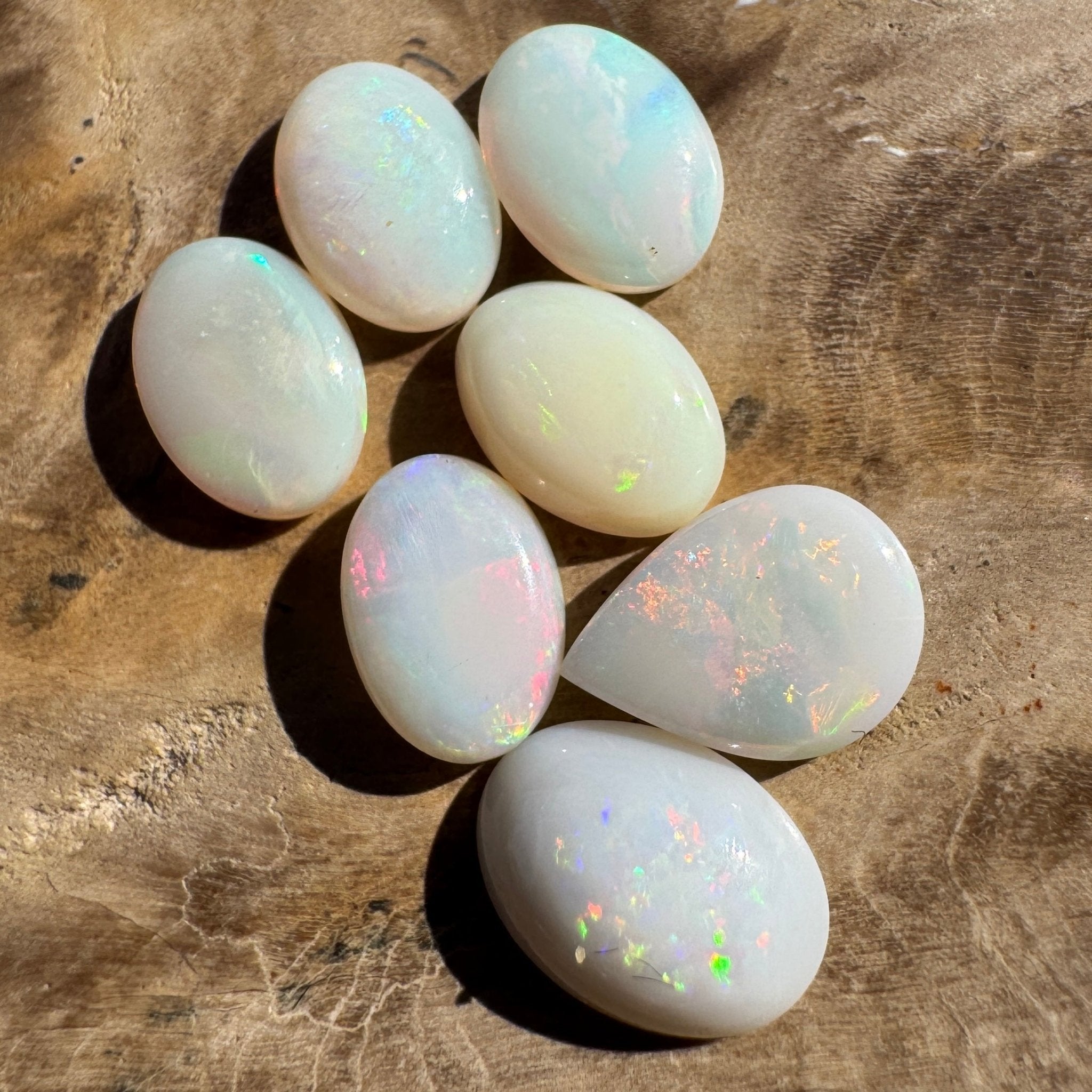 3.8ct Coober Pedy Opal Parcel | Solid Australian Opal | Hand-Cut