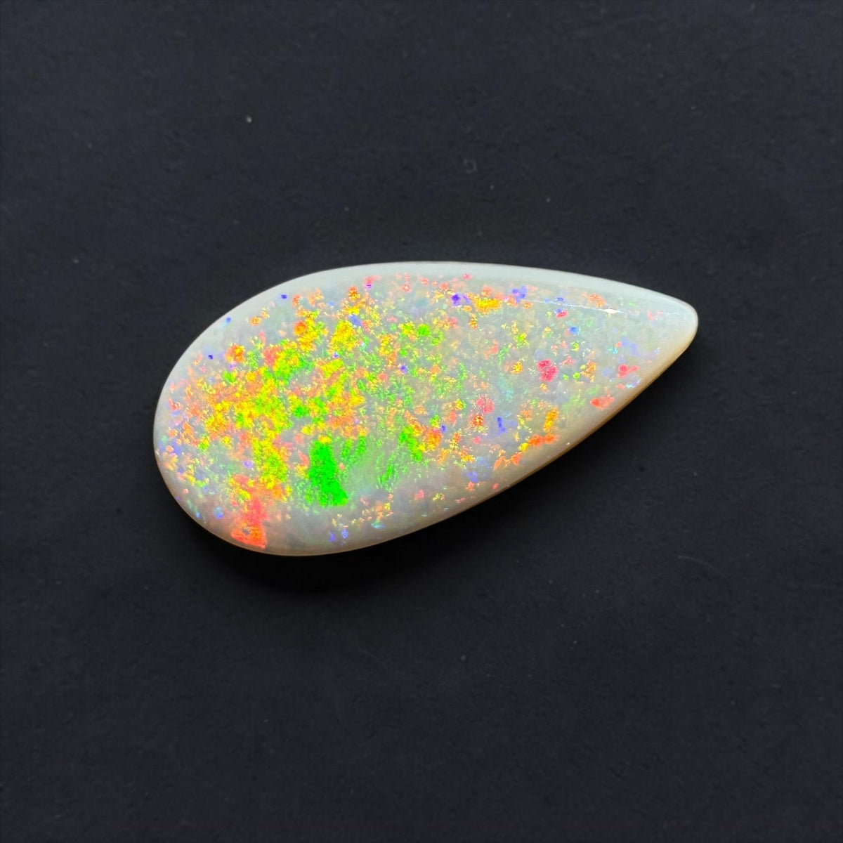 3.8ct Lightning Ridge White Opal | Solid Australian Opal | Hand-Cut