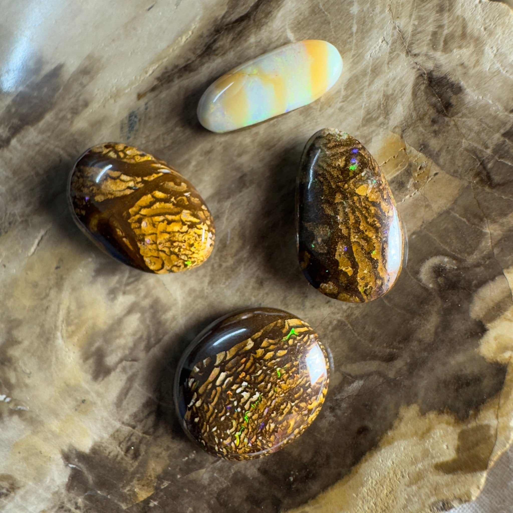 38ct Queensland Boulder Opal Parcel