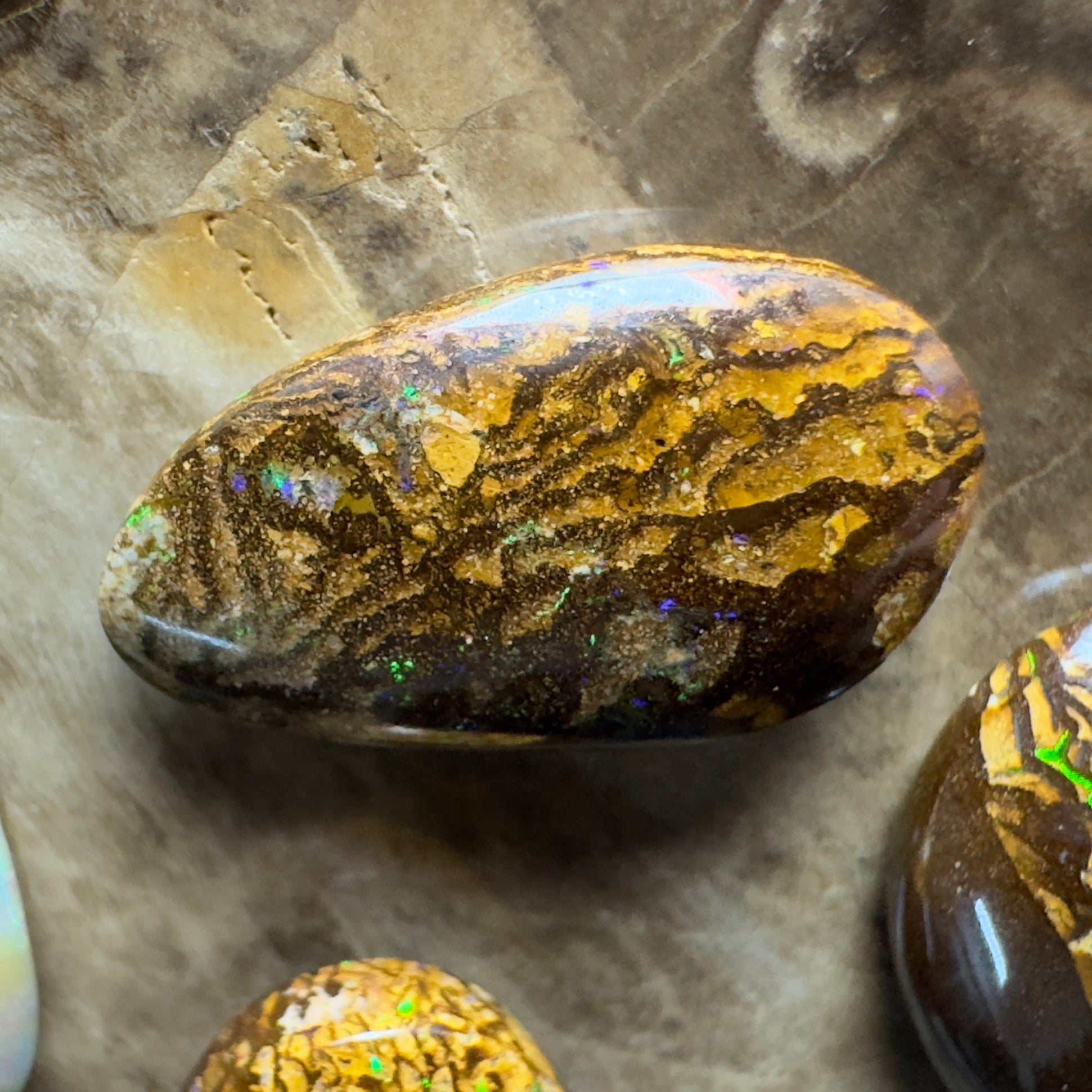 38ct Queensland Boulder Opal Parcel