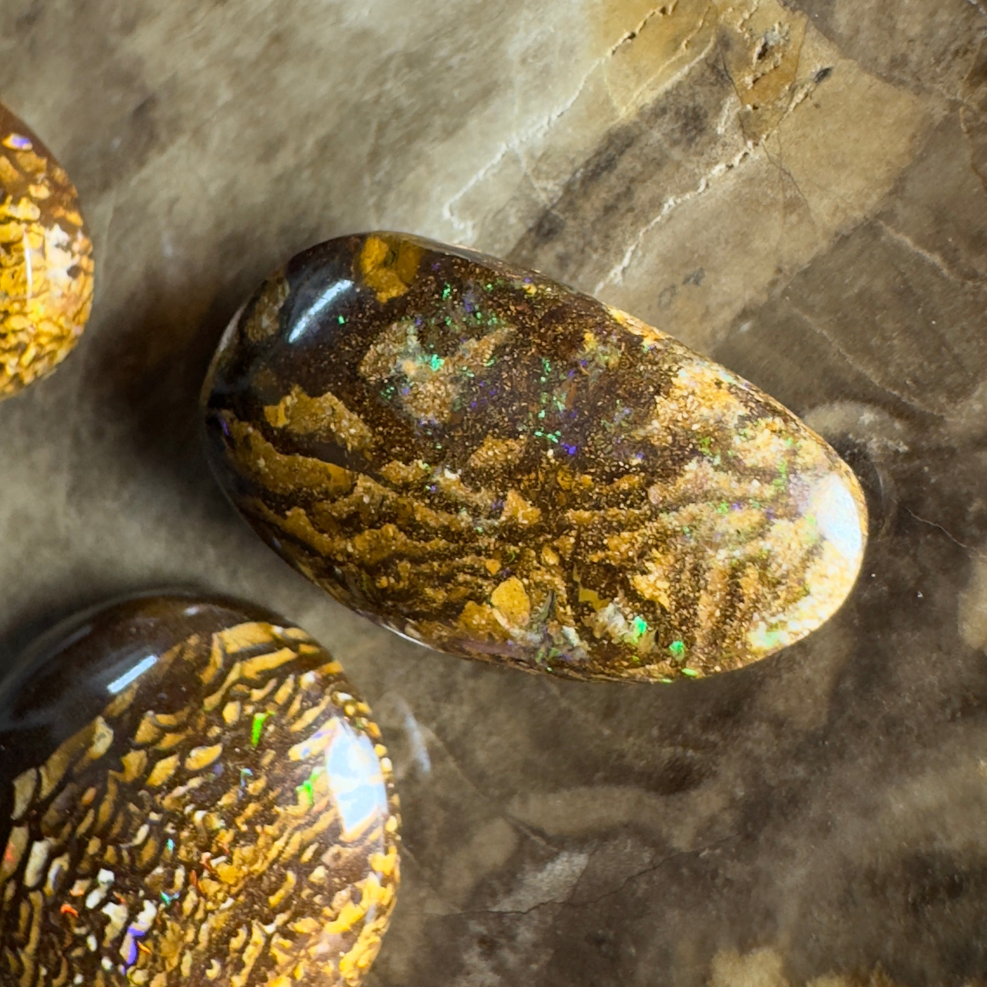 38ct Queensland Boulder Opal Parcel