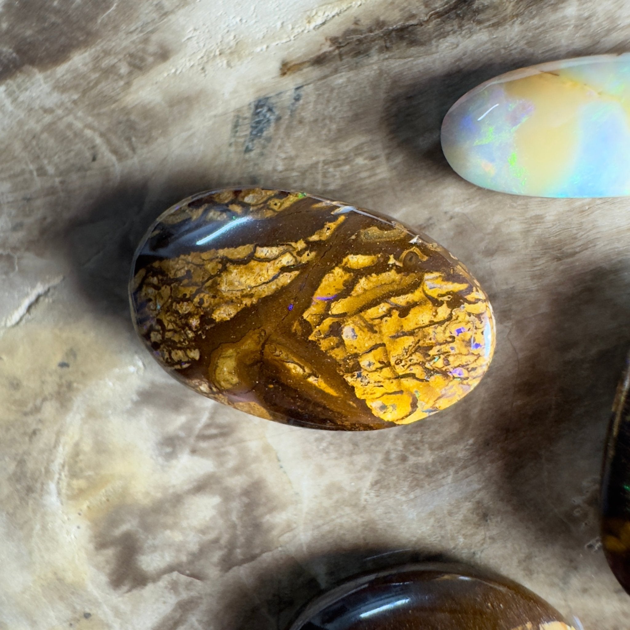 38ct Queensland Boulder Opal Parcel