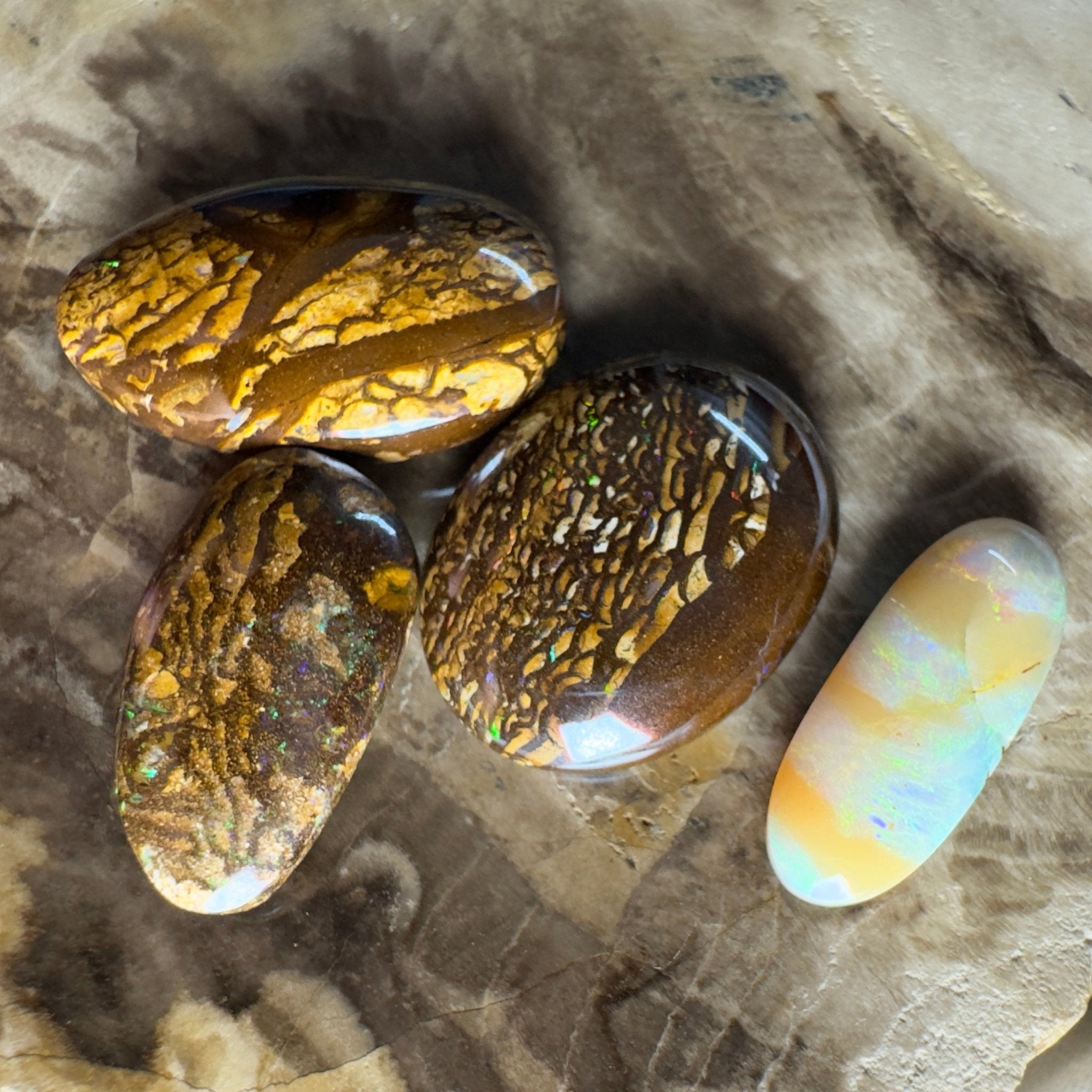 38ct Queensland Boulder Opal Parcel