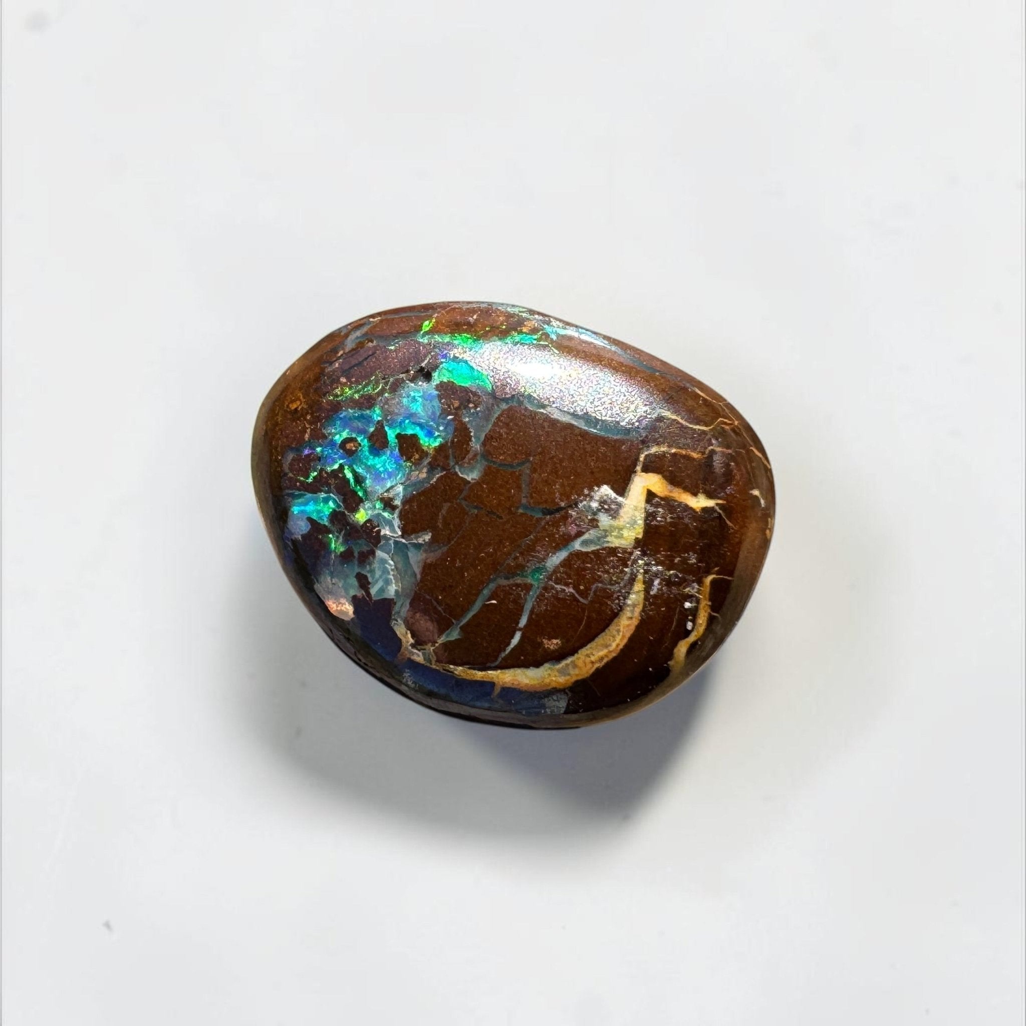 3.9ct Queensland Boulder Opal | Solid Australian Opal | Hand-Cut