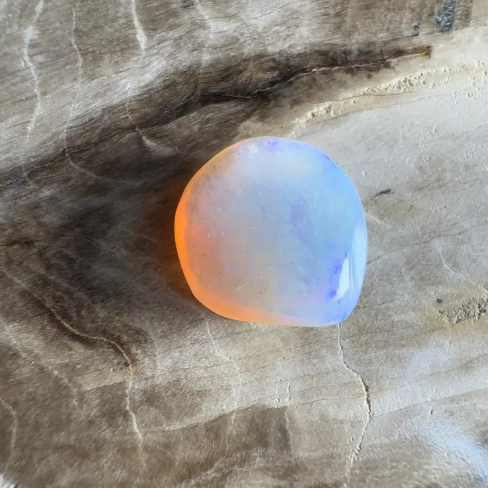 4.0ct Hand - Cut Solid Lightning Ridge Semi Black Opal