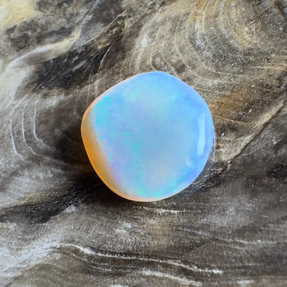 4.0ct Hand - Cut Solid Lightning Ridge Semi Black Opal