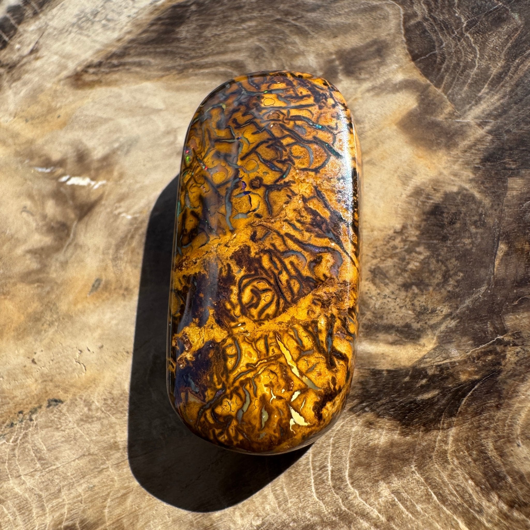 41ct Winton Queensland Boulder Opal | Solid Australian Opal | Hand-Cut