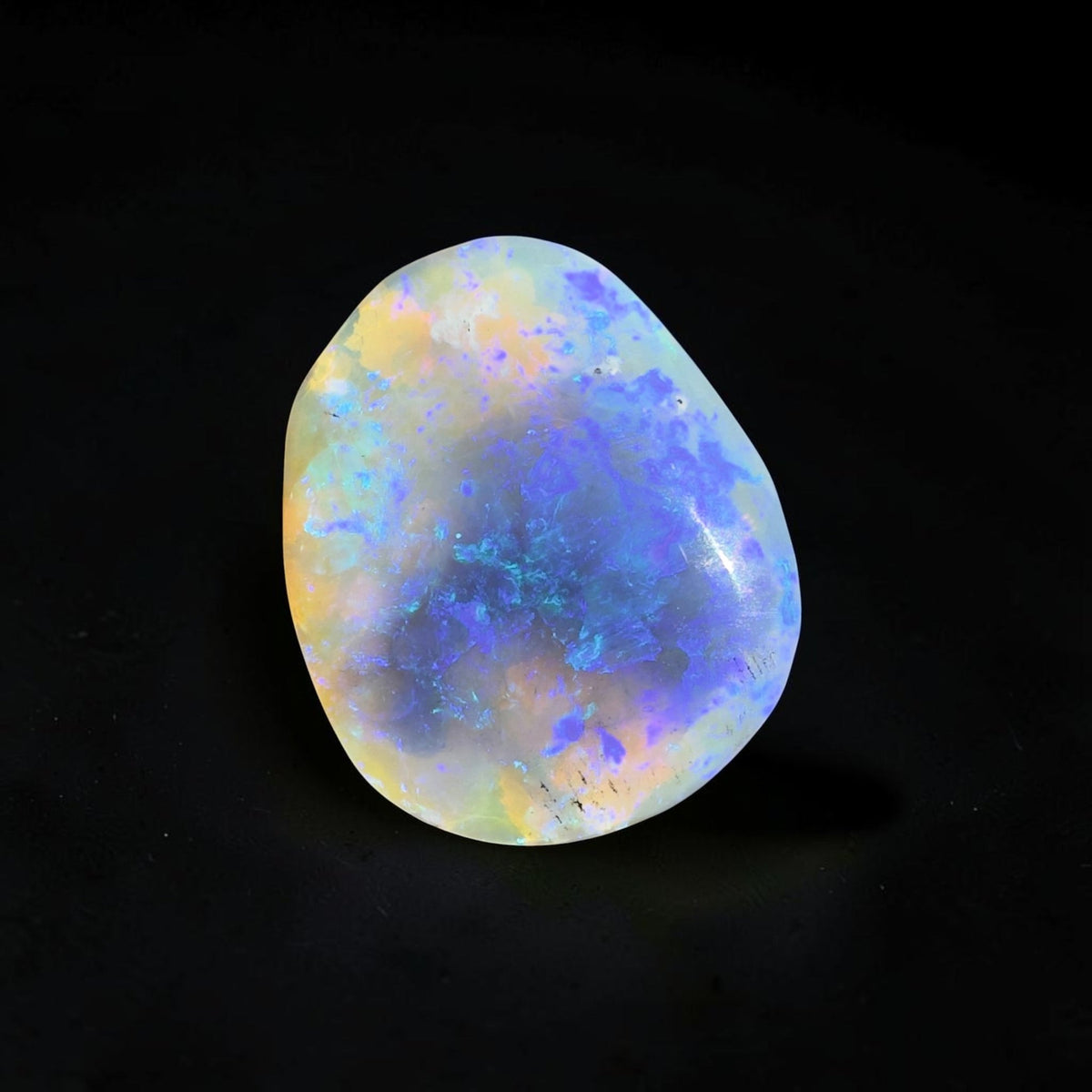 4.3ct Coober Pedy Dark Crystal | Solid Australian Opal | Hand-Cut
