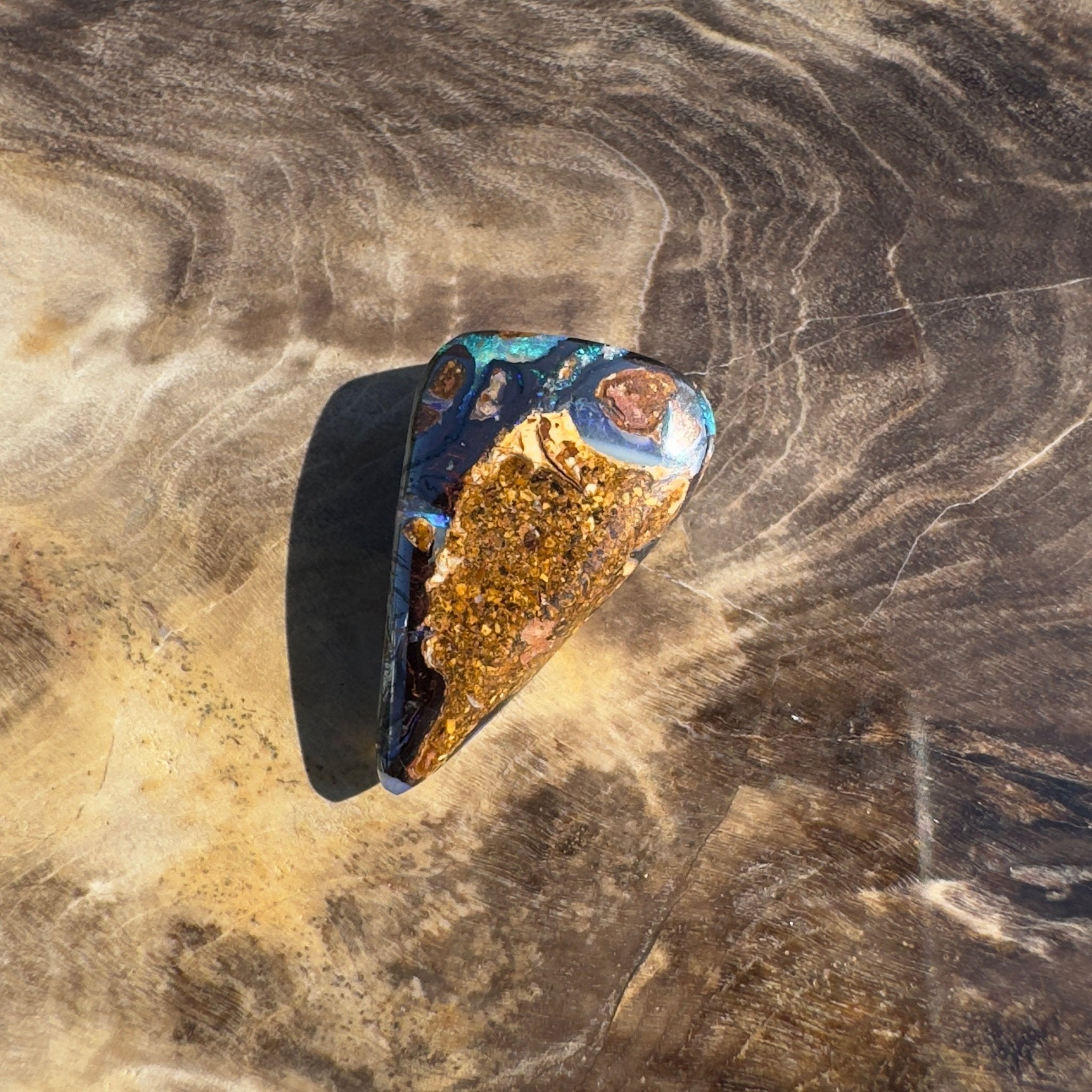 4.3ct Solid Queensland Boulder Opal