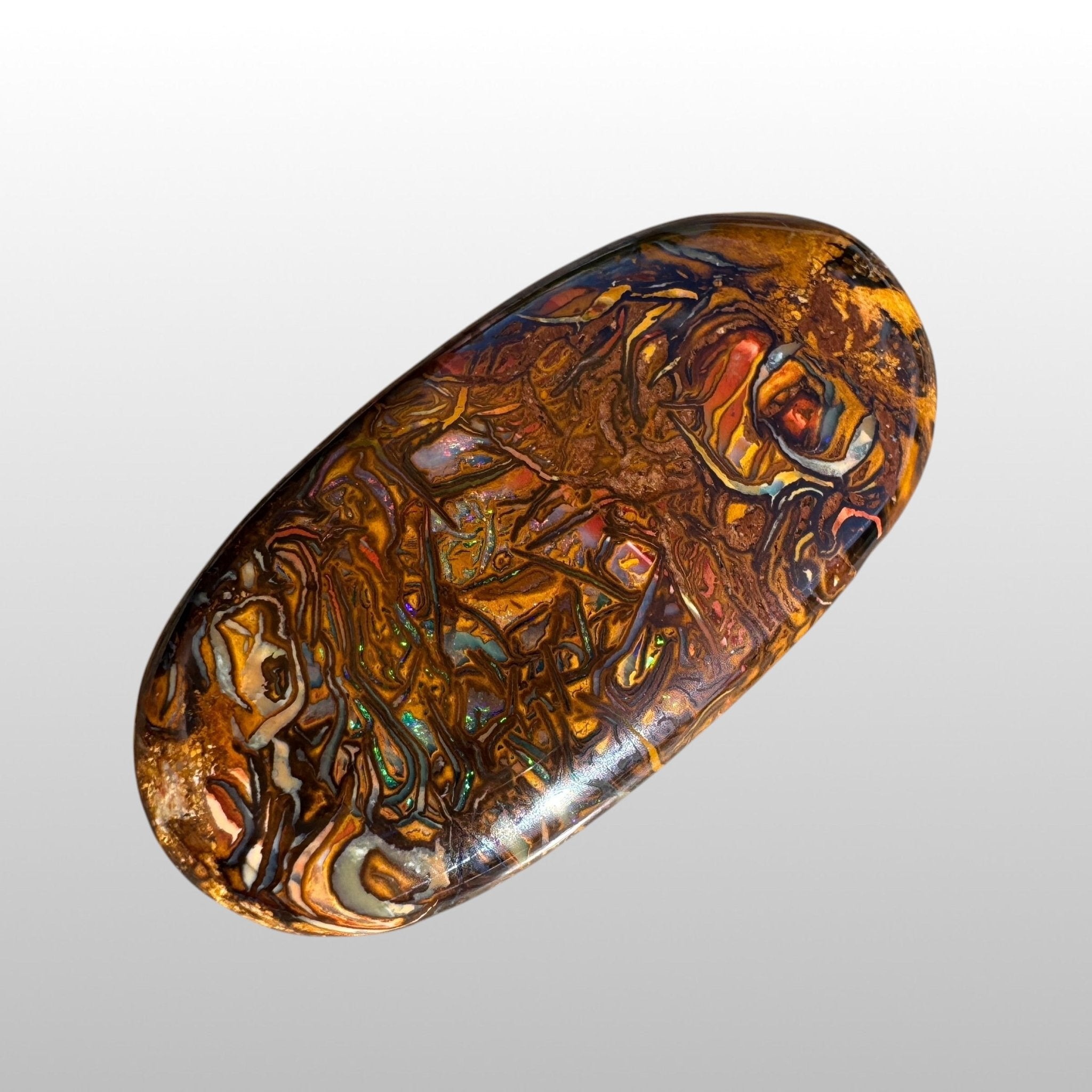43ct Winton Queensland Boulder Opal | Solid Australian Opal | Hand-Cut