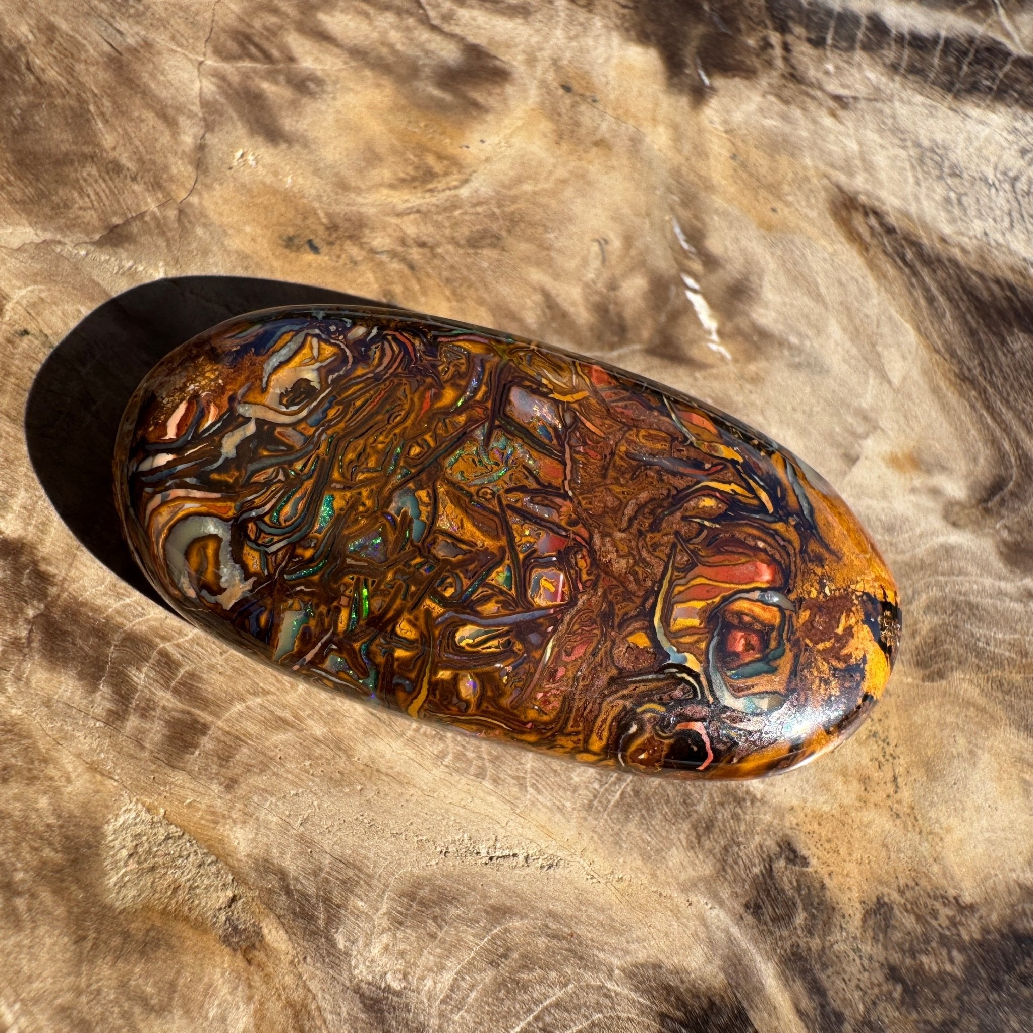 43ct Winton Queensland Boulder Opal | Solid Australian Opal | Hand-Cut