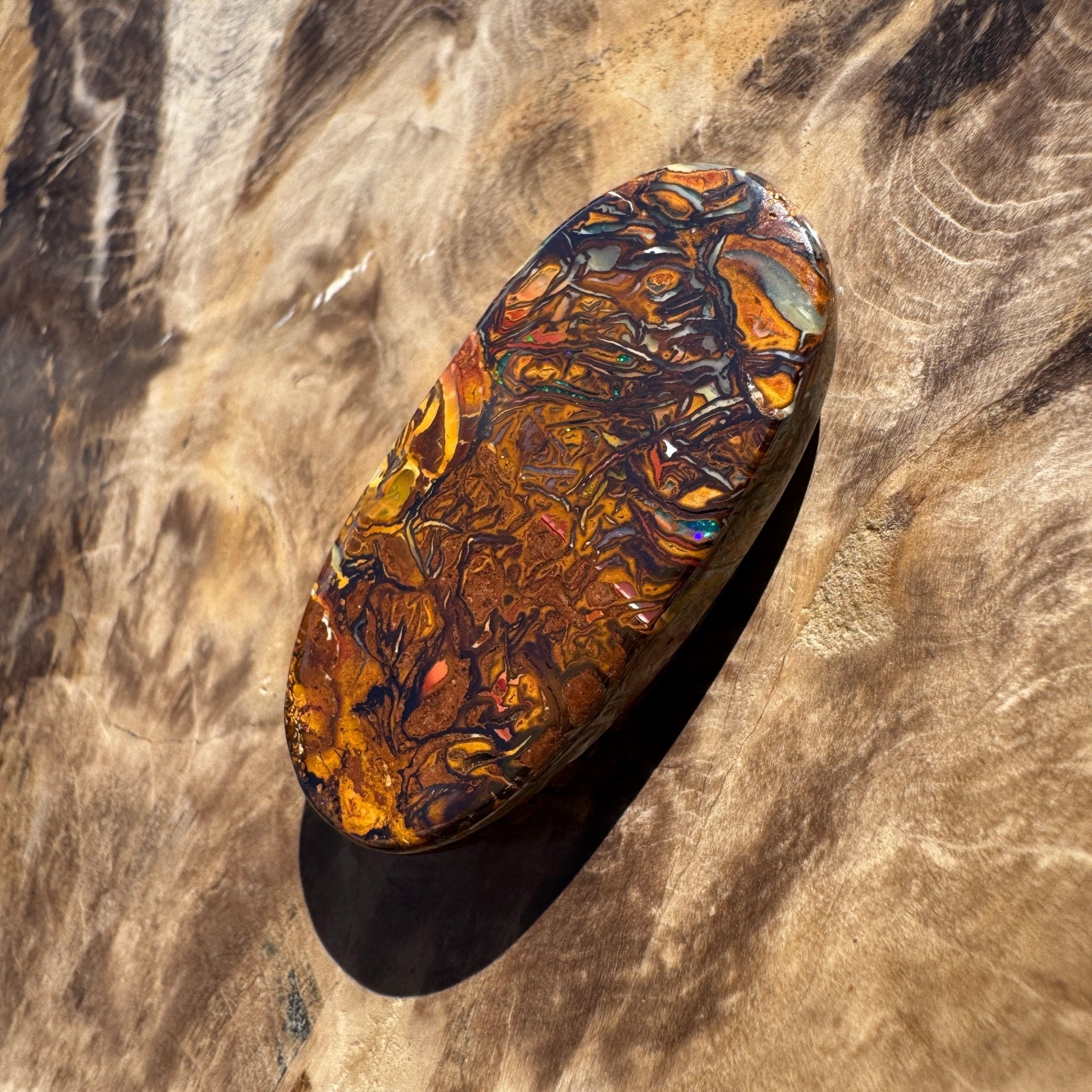 43ct Winton Queensland Boulder Opal | Solid Australian Opal | Hand-Cut