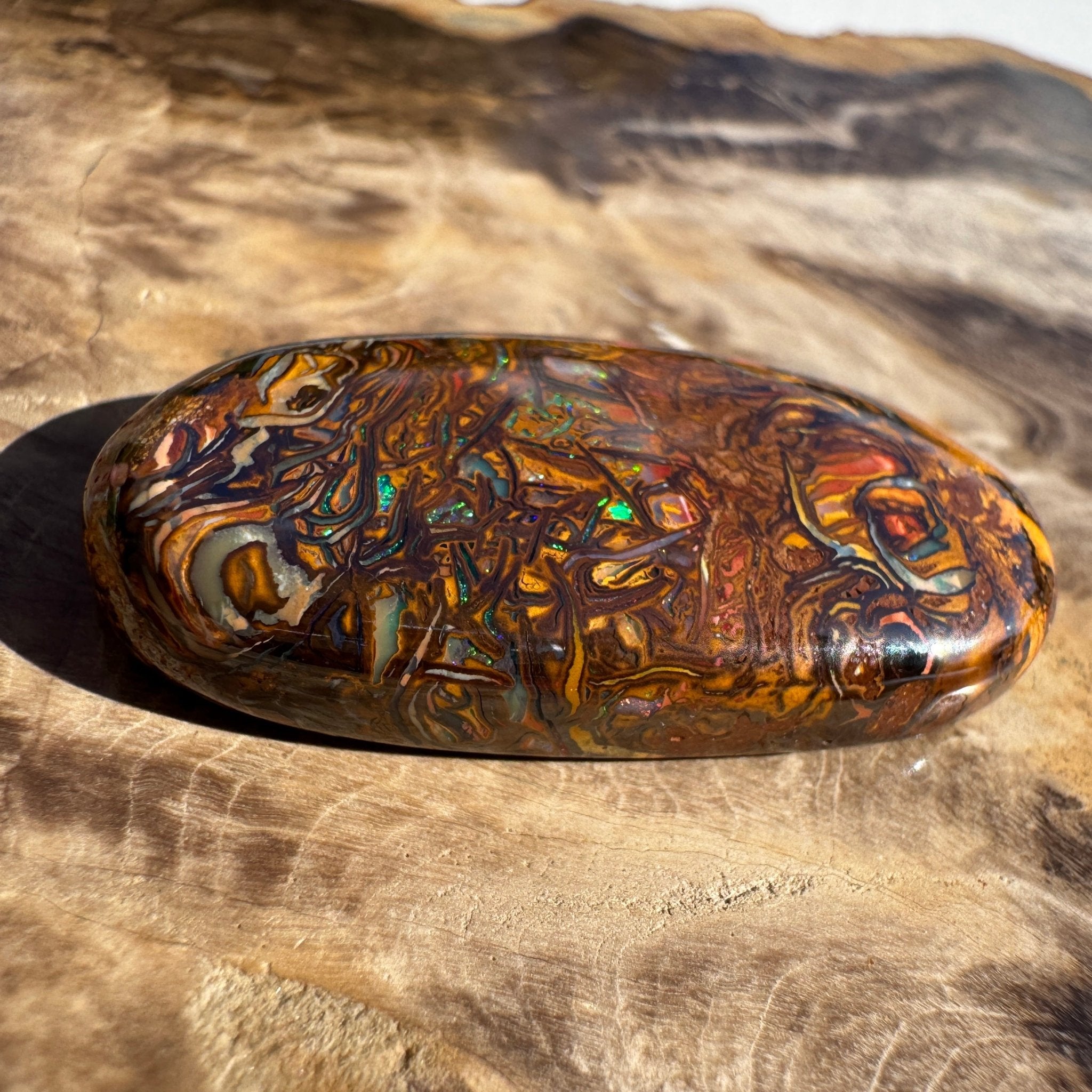 43ct Winton Queensland Boulder Opal | Solid Australian Opal | Hand-Cut