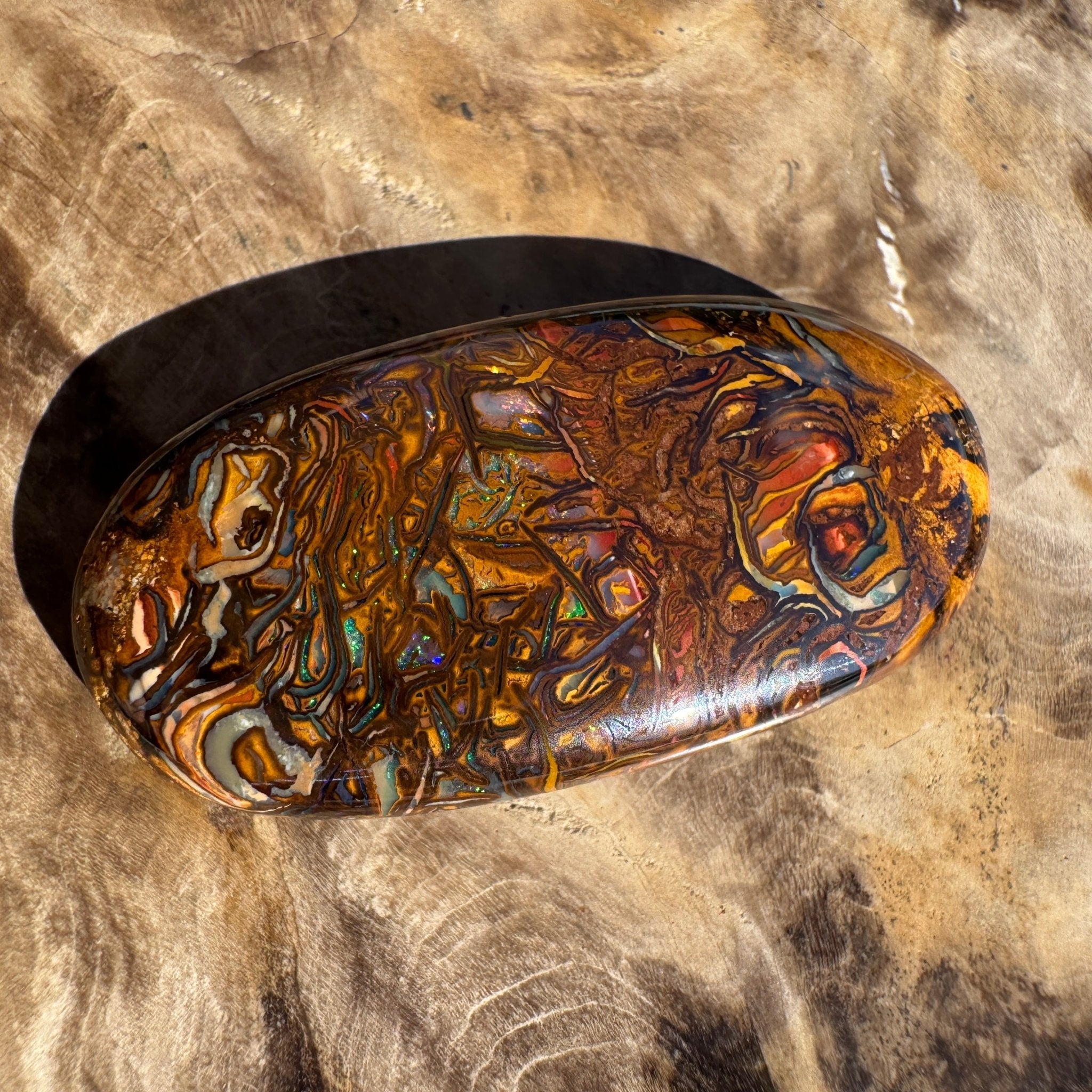43ct Winton Queensland Boulder Opal | Solid Australian Opal | Hand-Cut