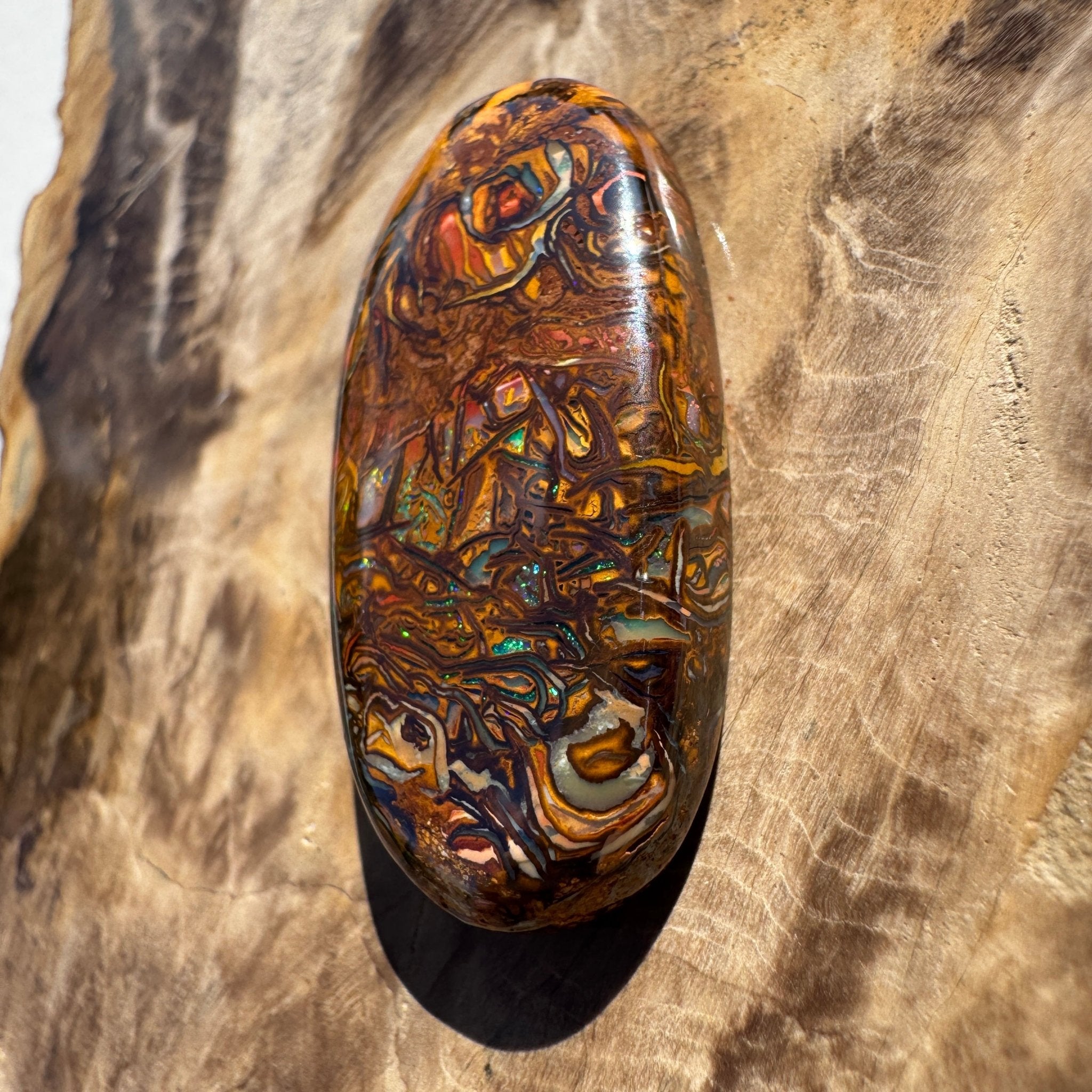 43ct Winton Queensland Boulder Opal | Solid Australian Opal | Hand-Cut