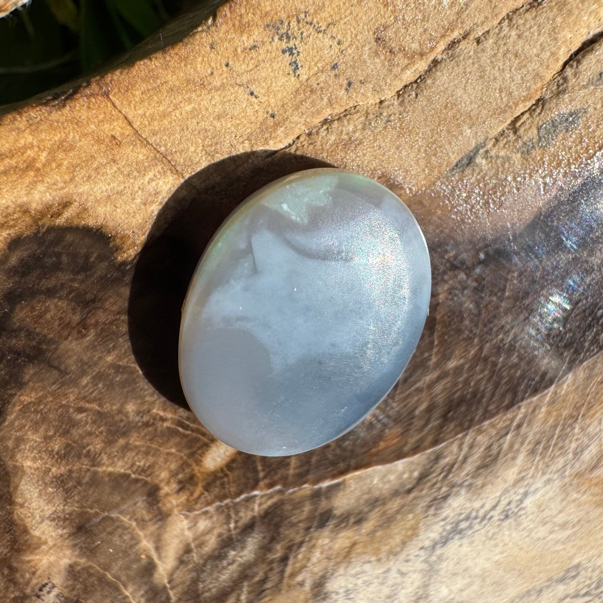 4.4ct Lightning Ridge Semi Black Opal | Solid Australian Opal | Hand-Cut